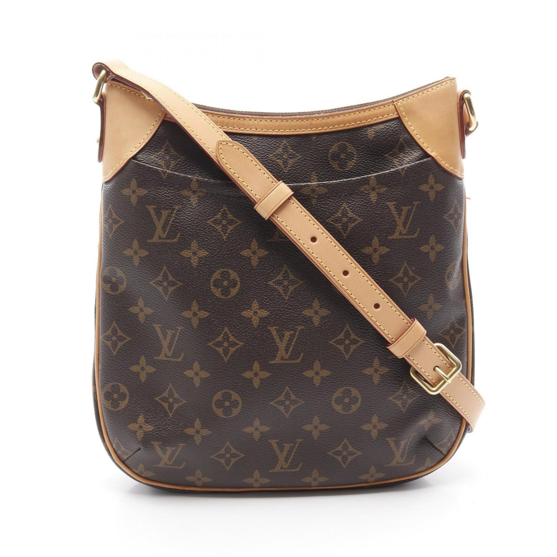 Louis Vuitton Odeon PM Monogram Shoulder Bag Coated Canvas Leather