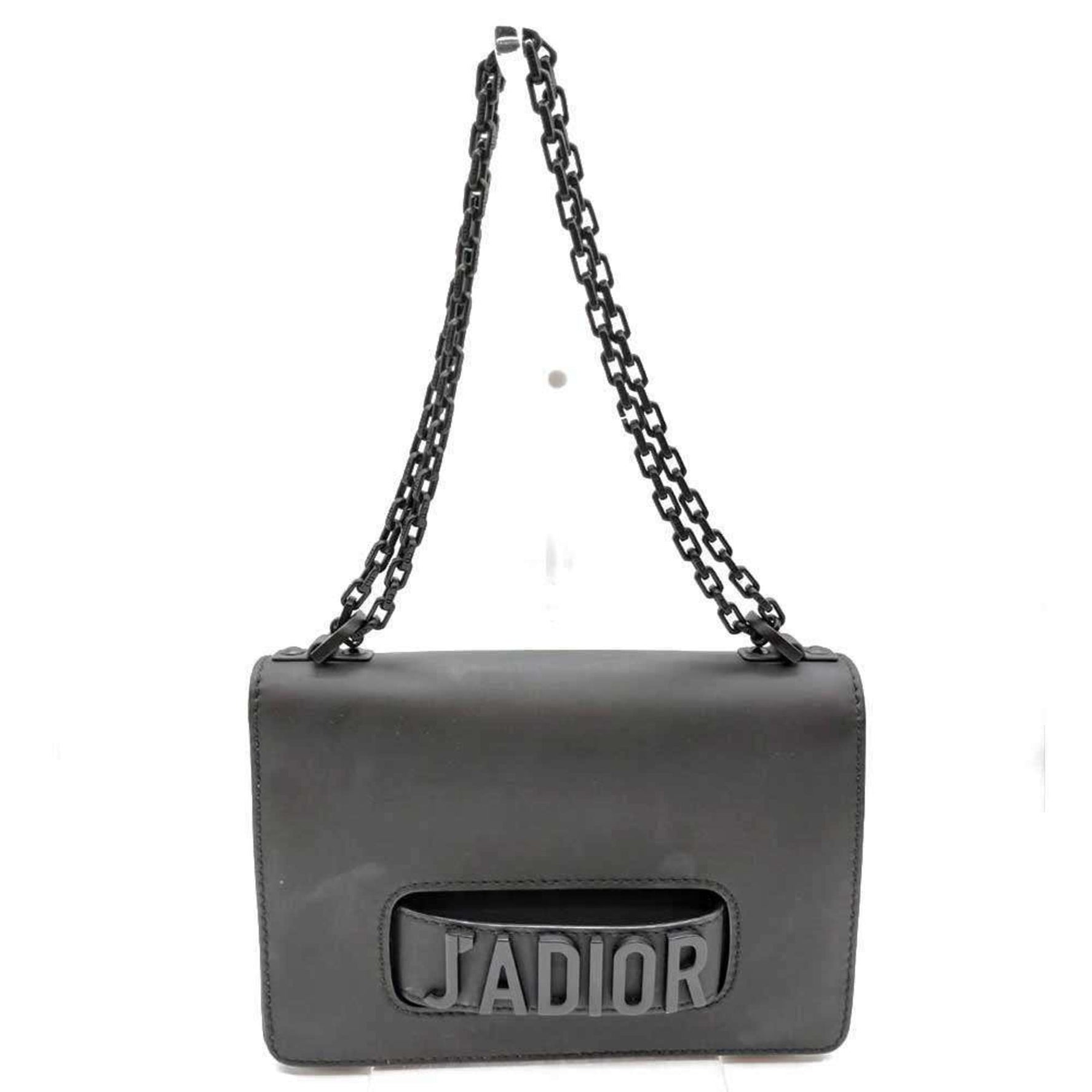 Christian Dior Ja Chain Shoulder Bag in Leather