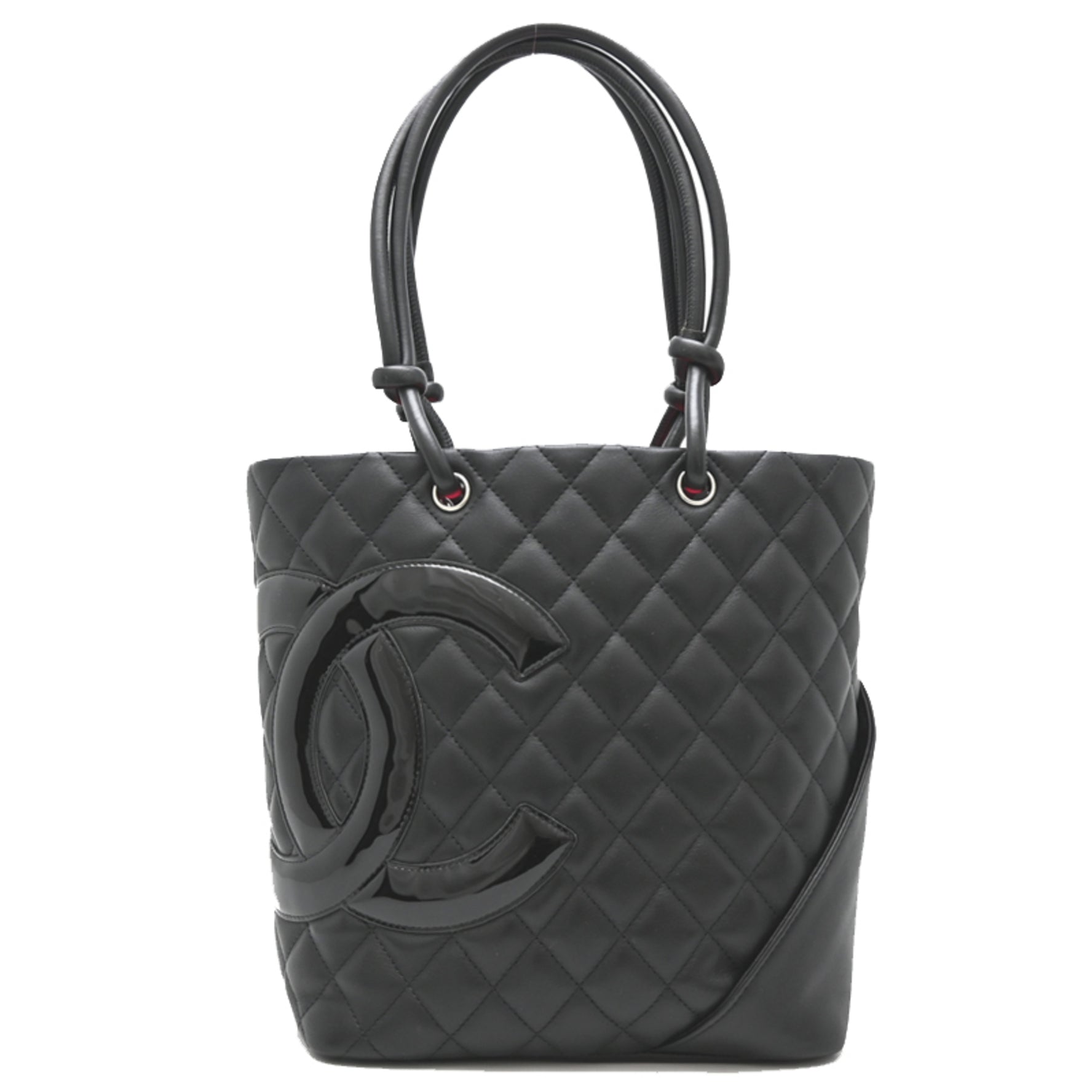 Chanel Cambon Line Medium Tote Handbag in Calfskin