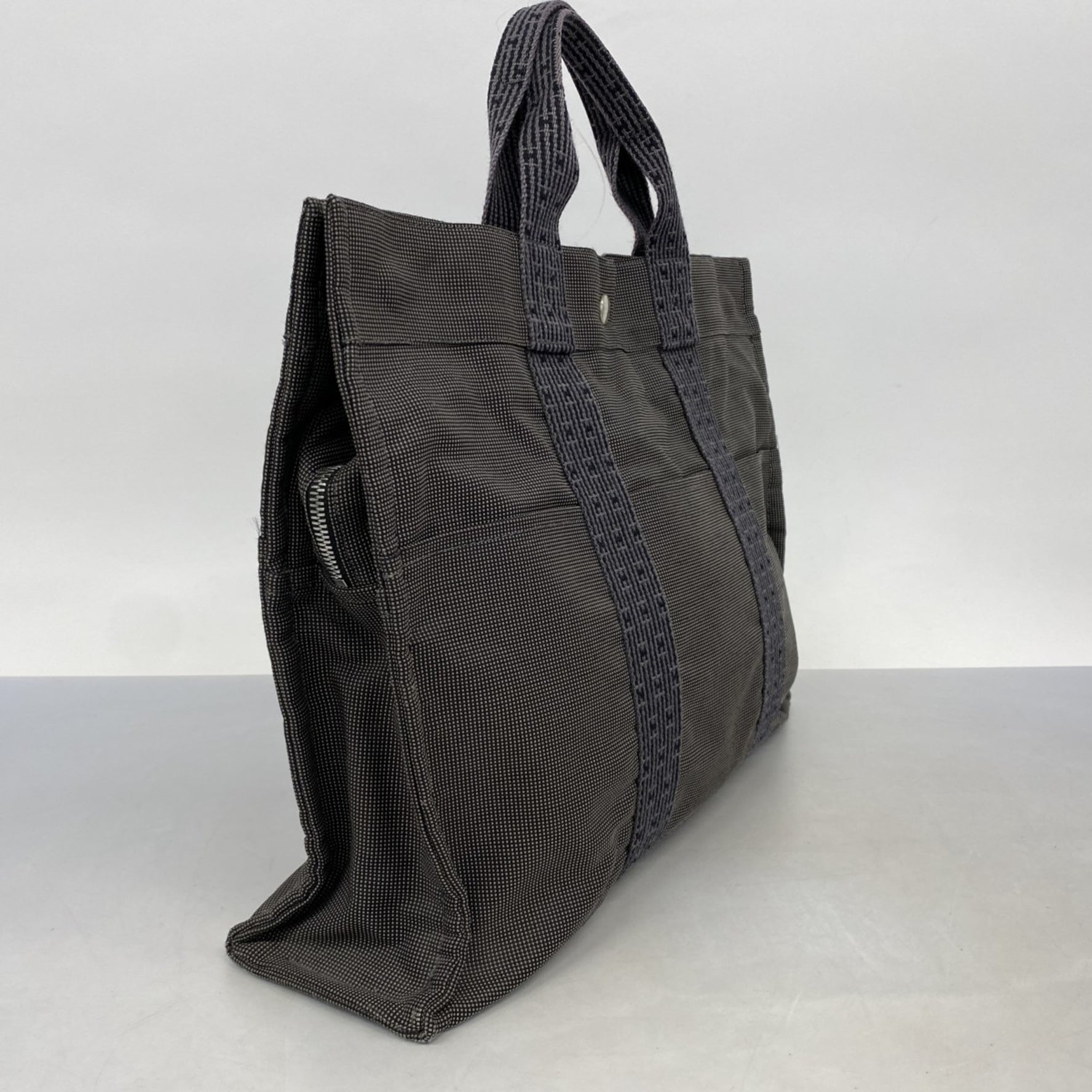 Hermes Hermès Air Line MM Tote Bag, Canvas, Men's and