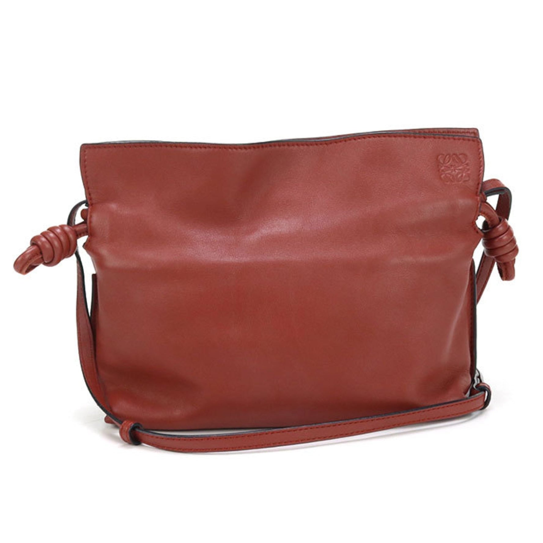 LOEWE Flamenco Clutch Mini Shoulder Bag Red