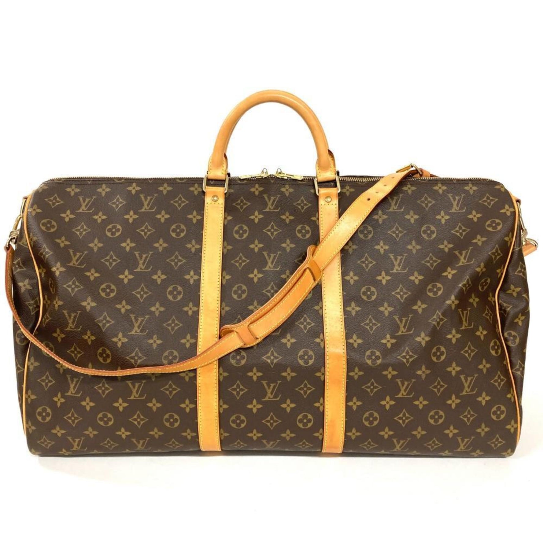 Louis Vuitton Keepall 60 Boston Bag in Monogram Canvas