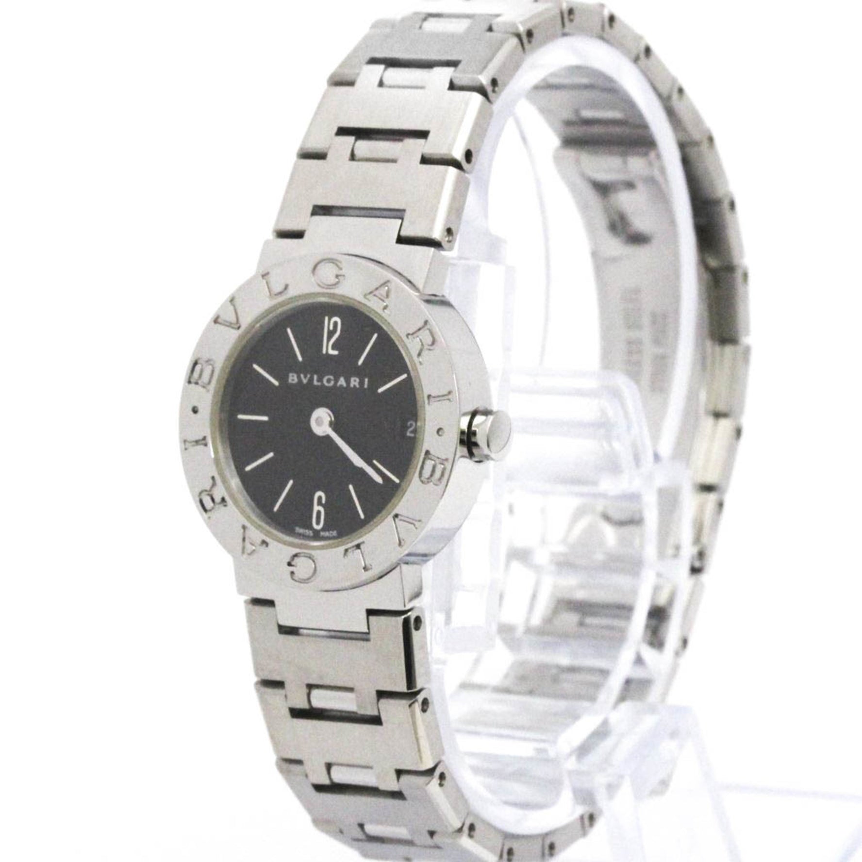 BVLGARI BVLGARI-BVLGARI Steel Quartz Ladies Watch Polished