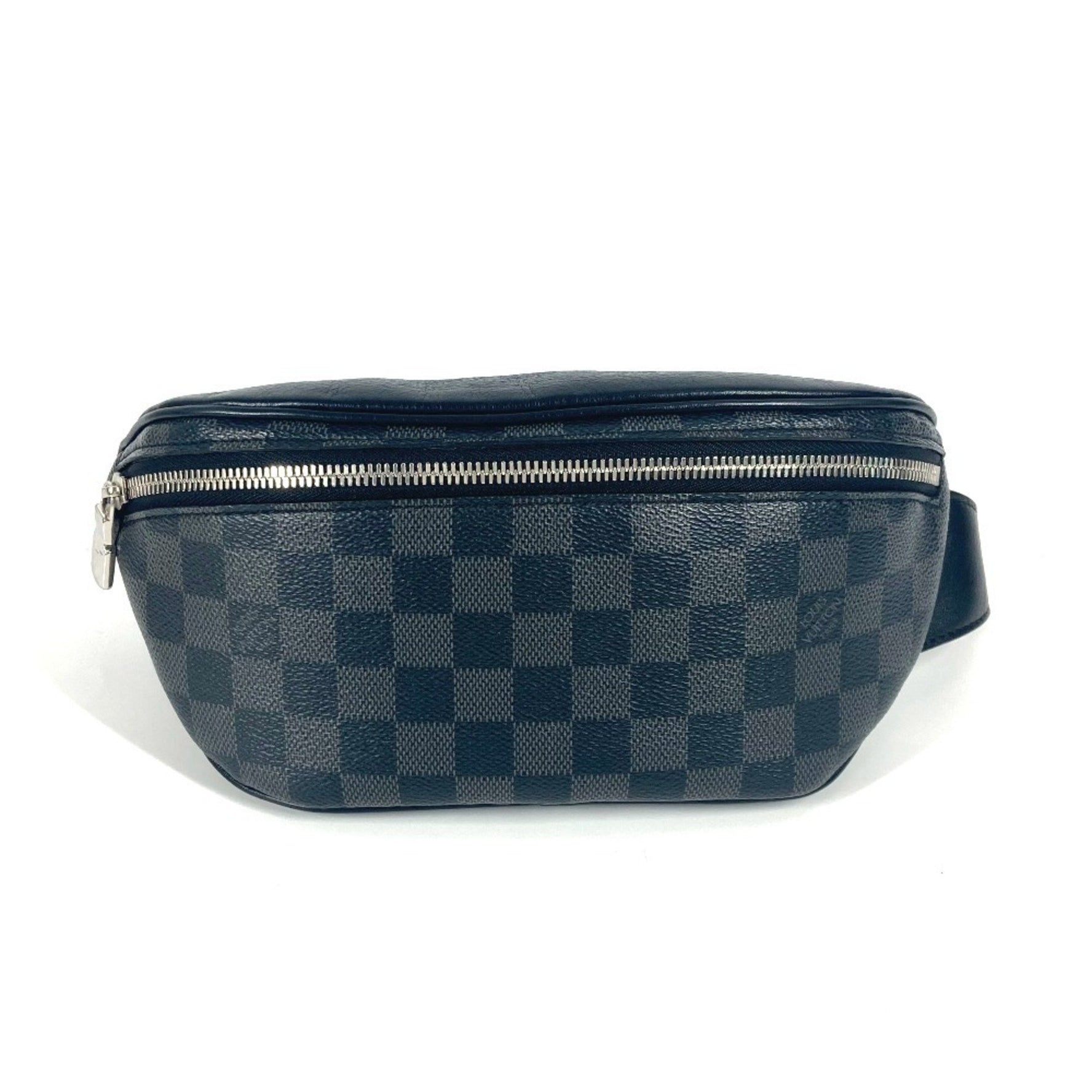 Louis Vuitton Damier Graphite Bum Bag, Belt Shoulder Cross Body Canvas, Men's
