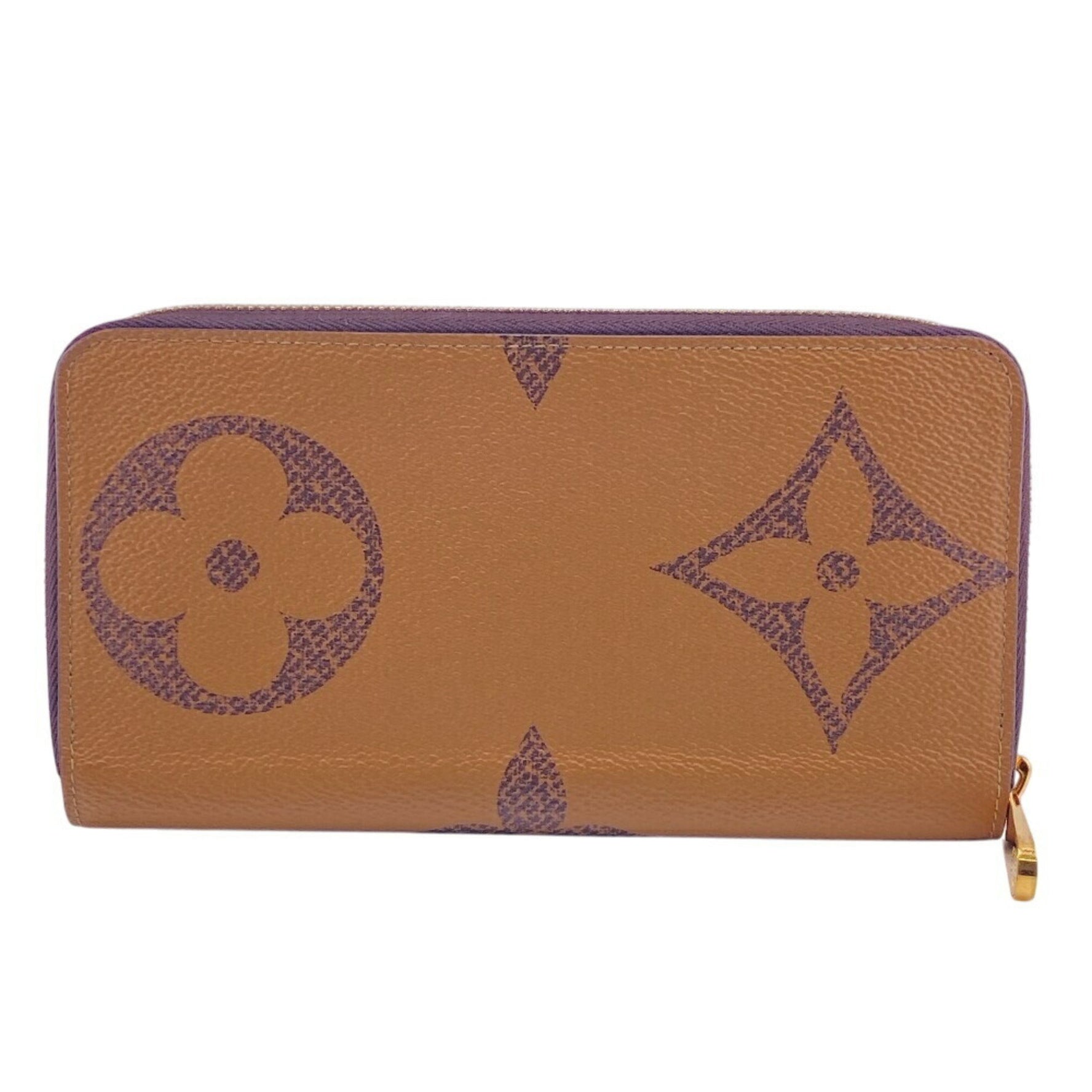 Louis Vuitton Zippy Wallet Round Monogram Giant Long Unisex