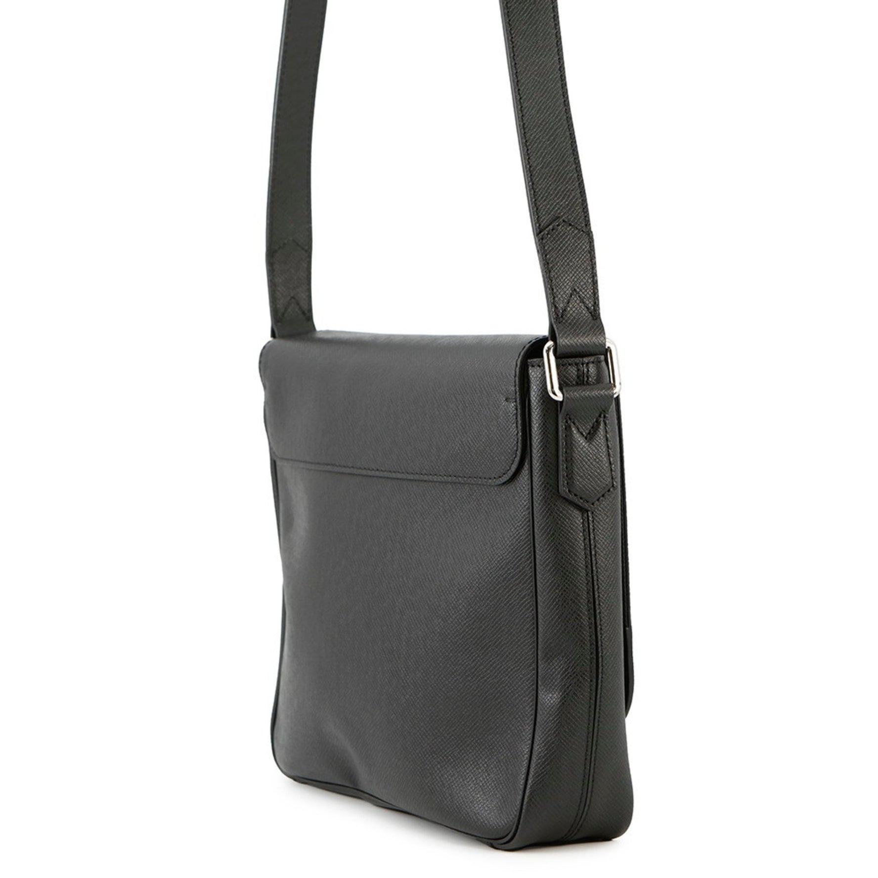 Louis Vuitton Taiga Roman PM Shoulder Bag LOUIS VUITTON Black