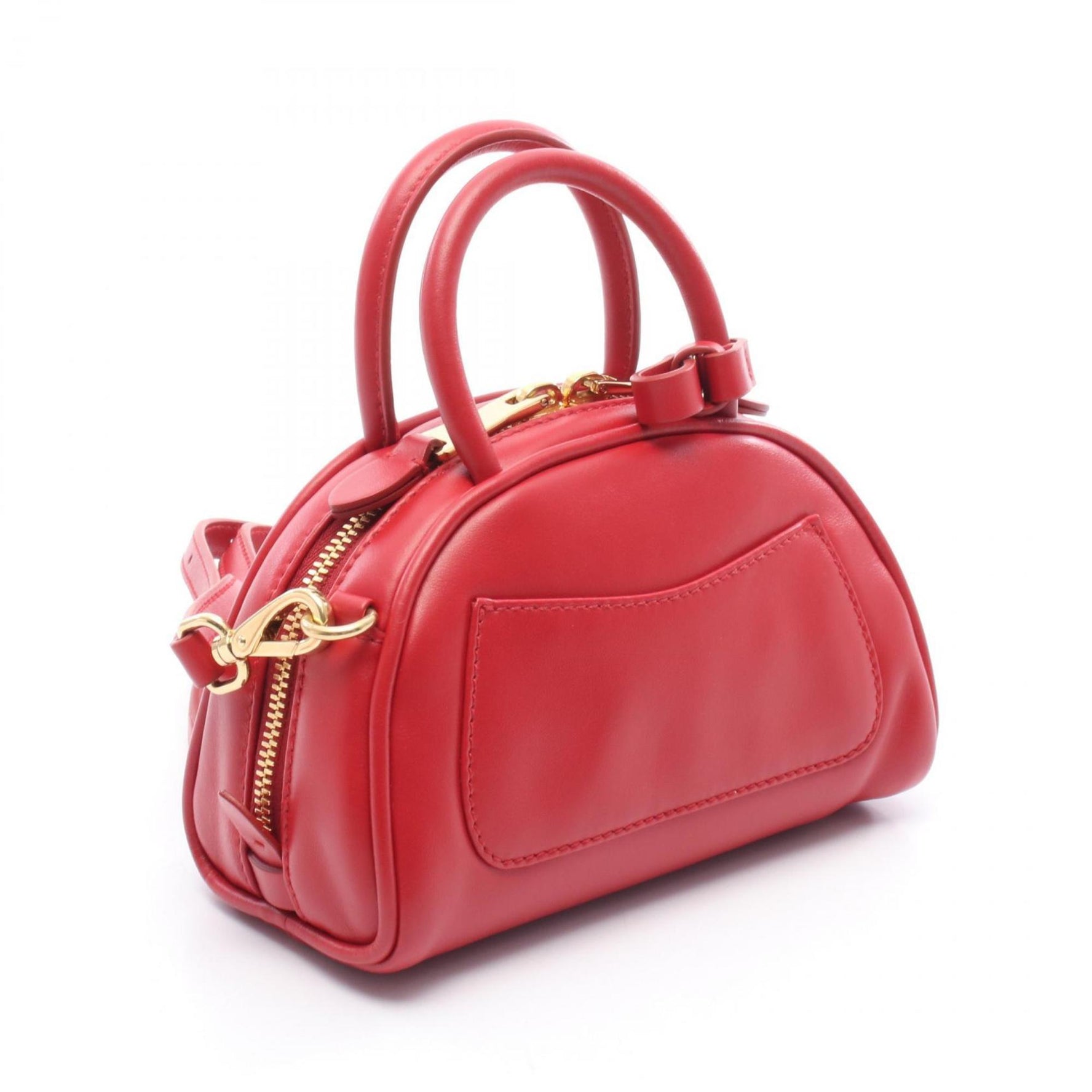 Miu Miu Miu handbag, leather, red