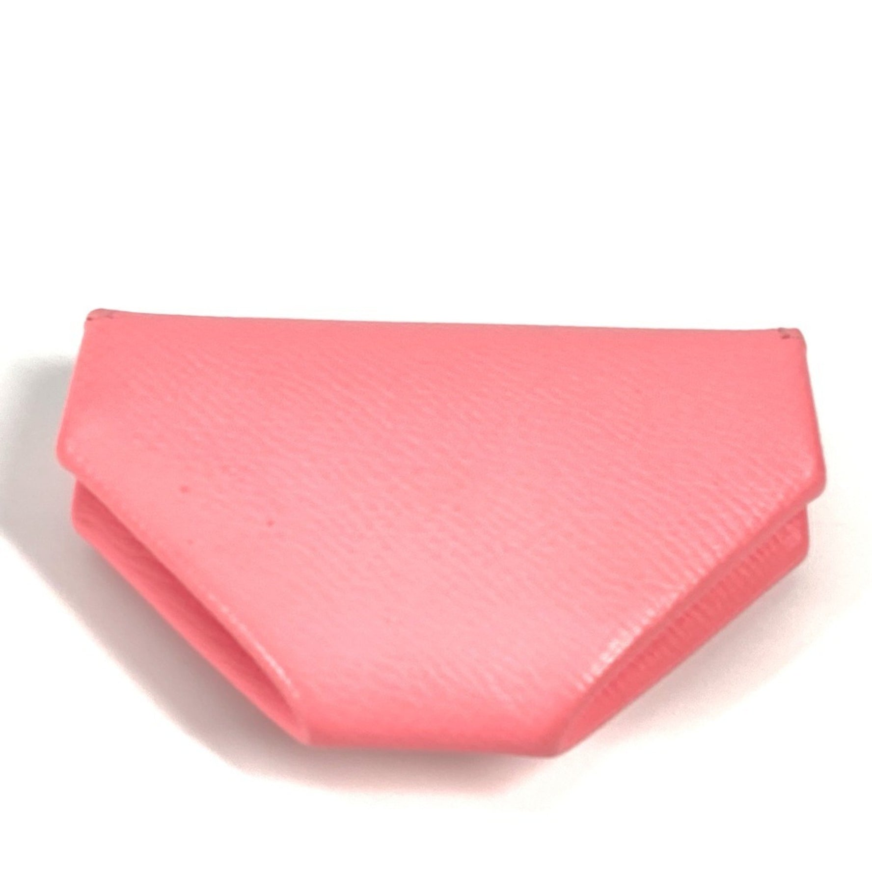 HERMES Levain Quatre Wallet, Coin Purse, Epsom Leather, Rose Confetti, Pink