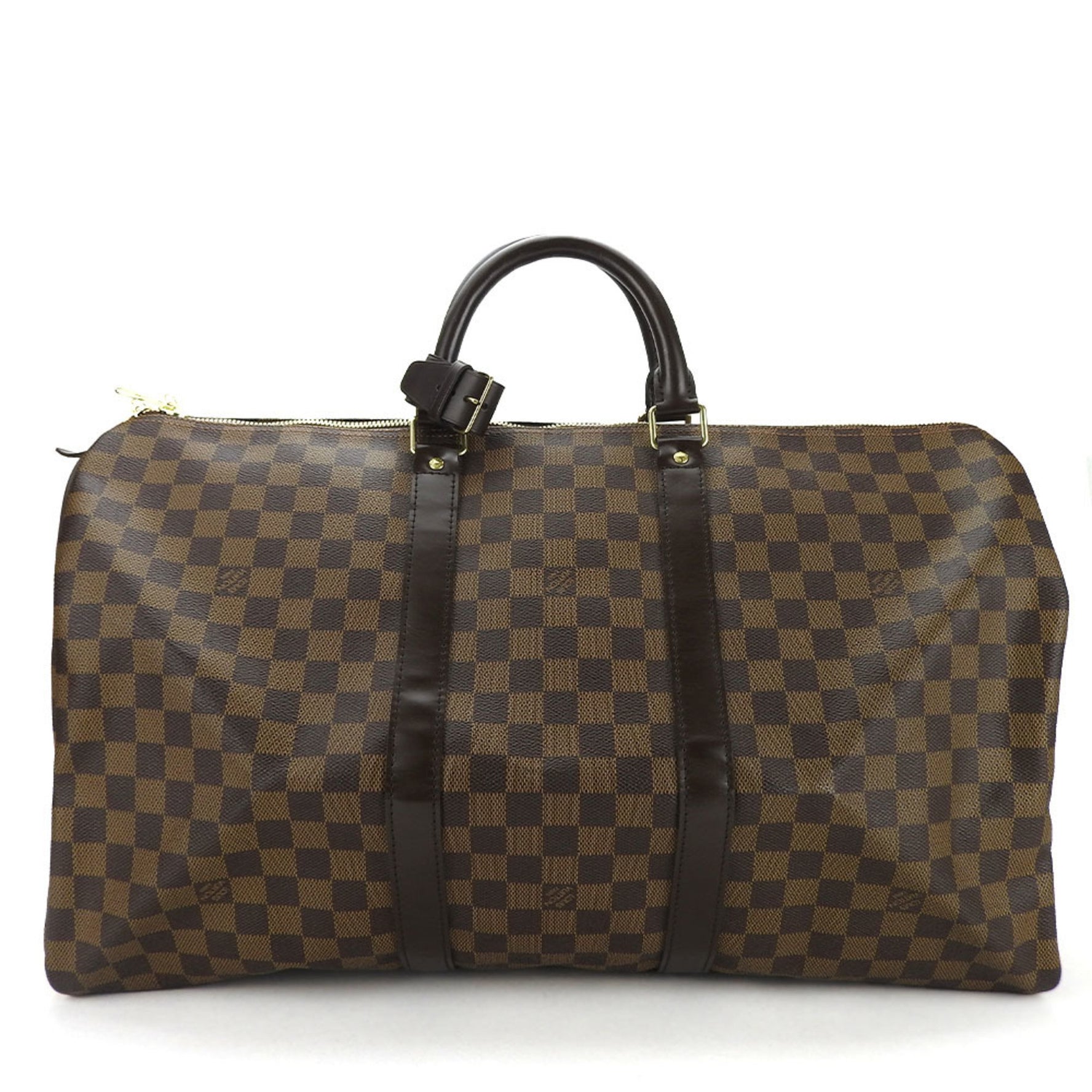 Louis Vuitton Boston Bag Keepall 50 Damier Men Women boston bag travel