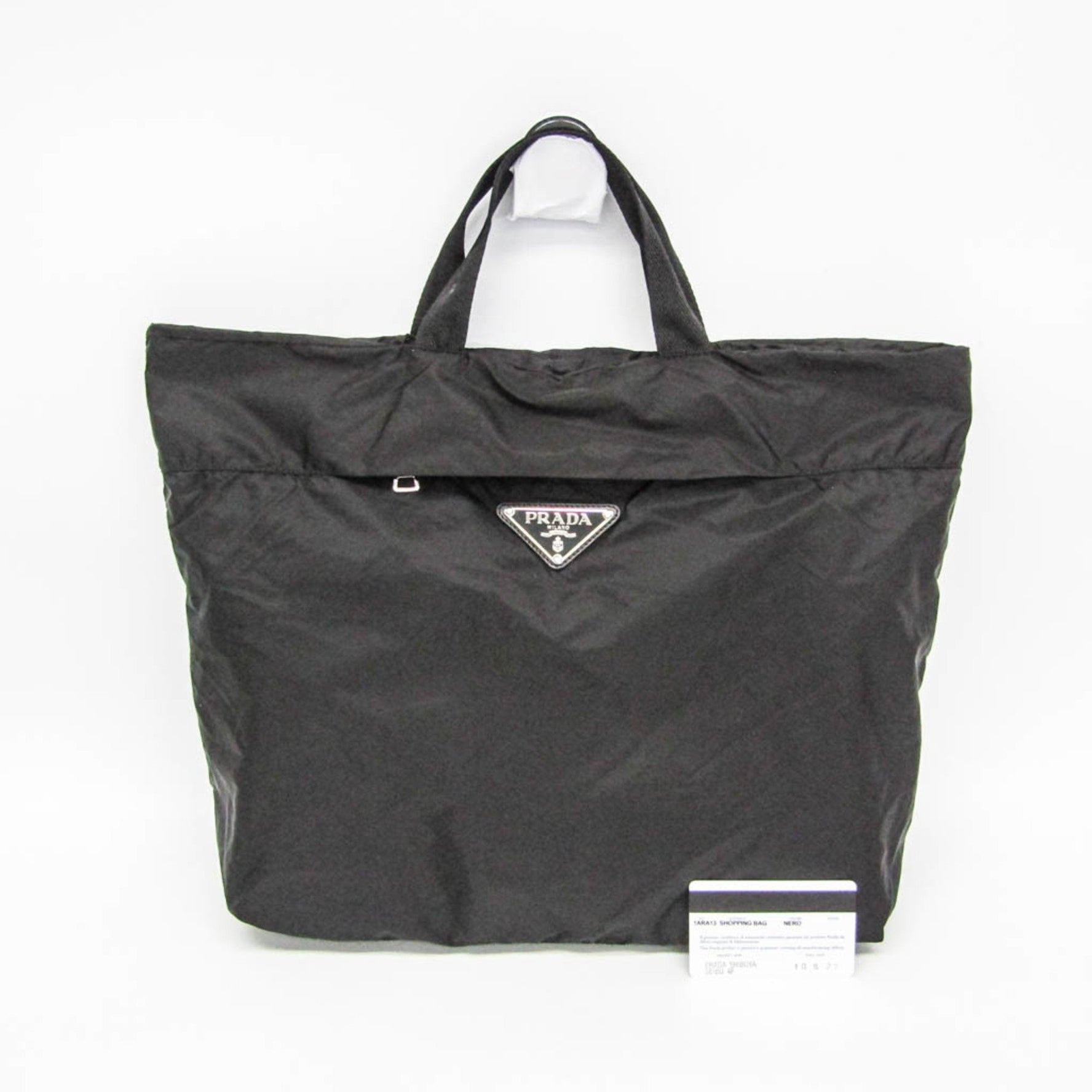 Prada Tessuto Shopping Bag Women,Men Nylon Handbag
