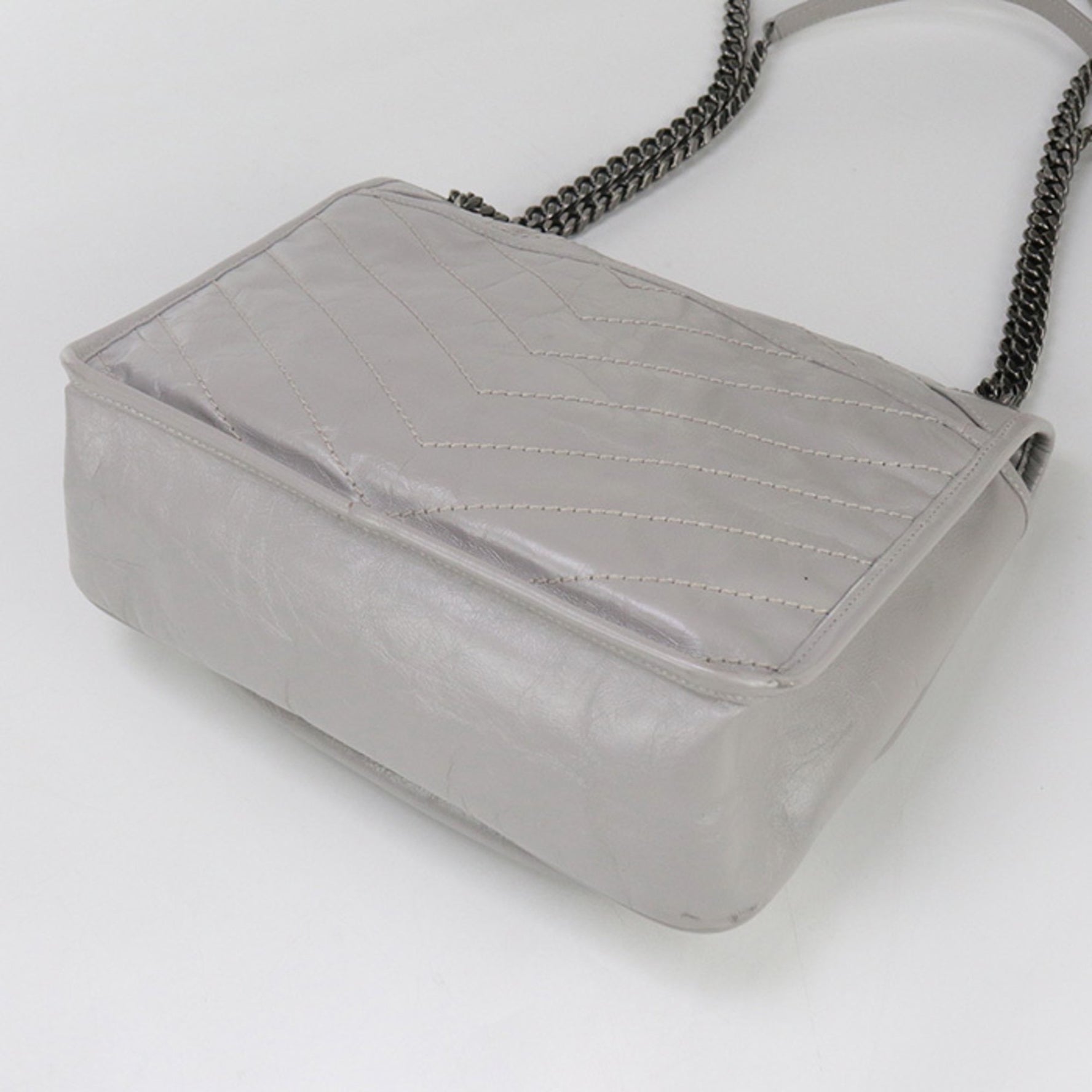 SAINT LAURENT Niki Shoulder Bag with Chain