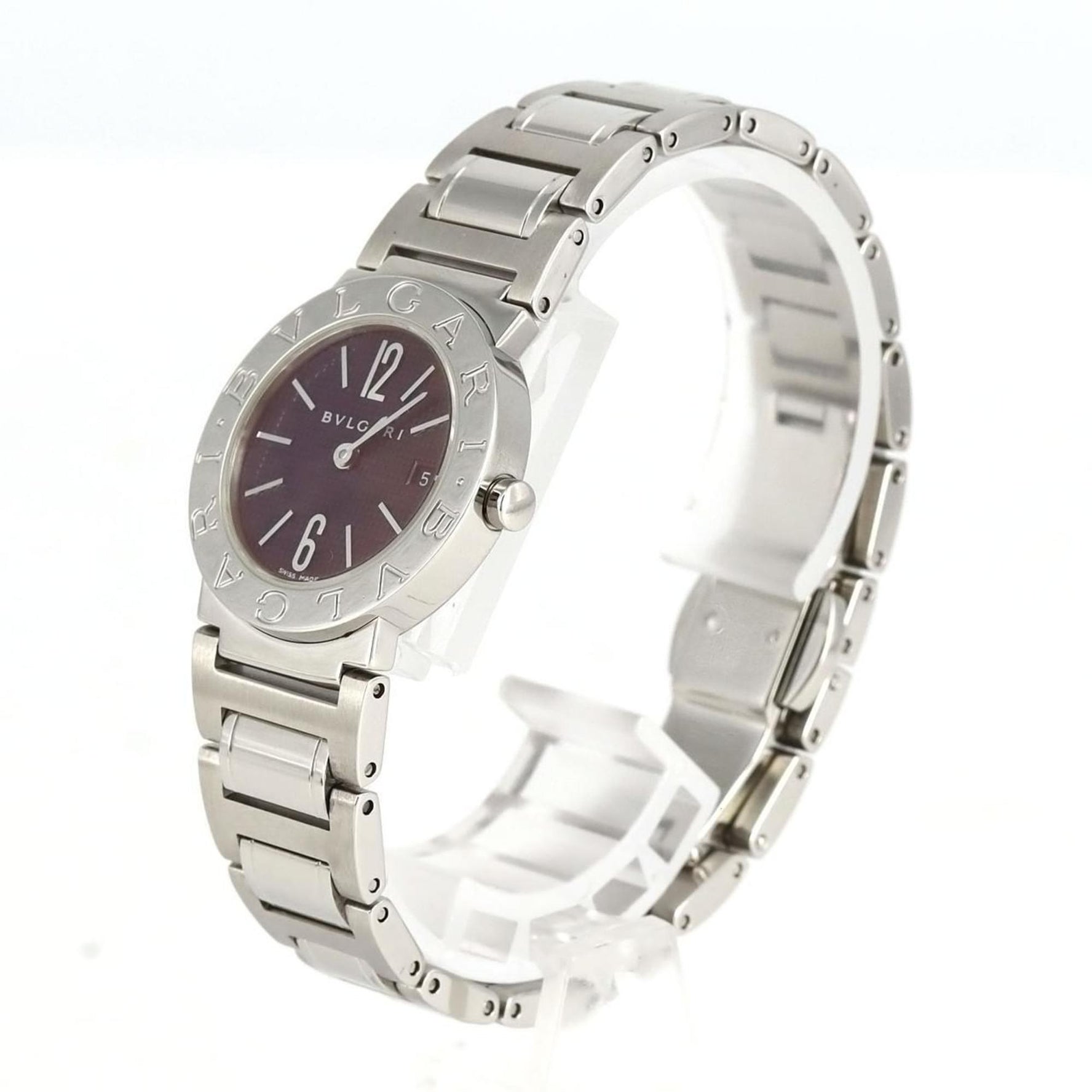 Bvlgari BB26SS BBL26S BB26BSSD SS Wristwatch Quartz