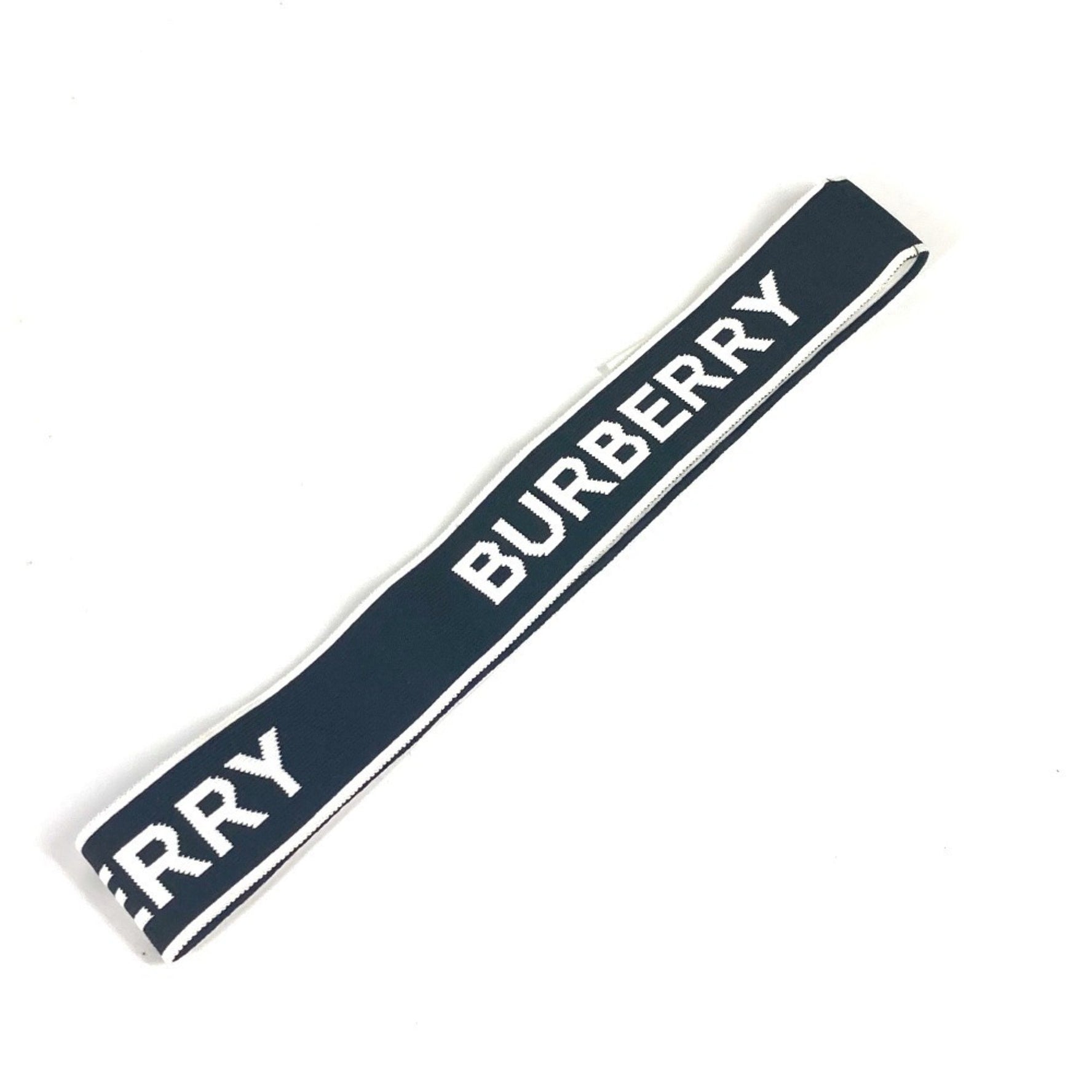 BURBERRY Burberry Logo Headband Accessory Hairband Nylon Women's Black