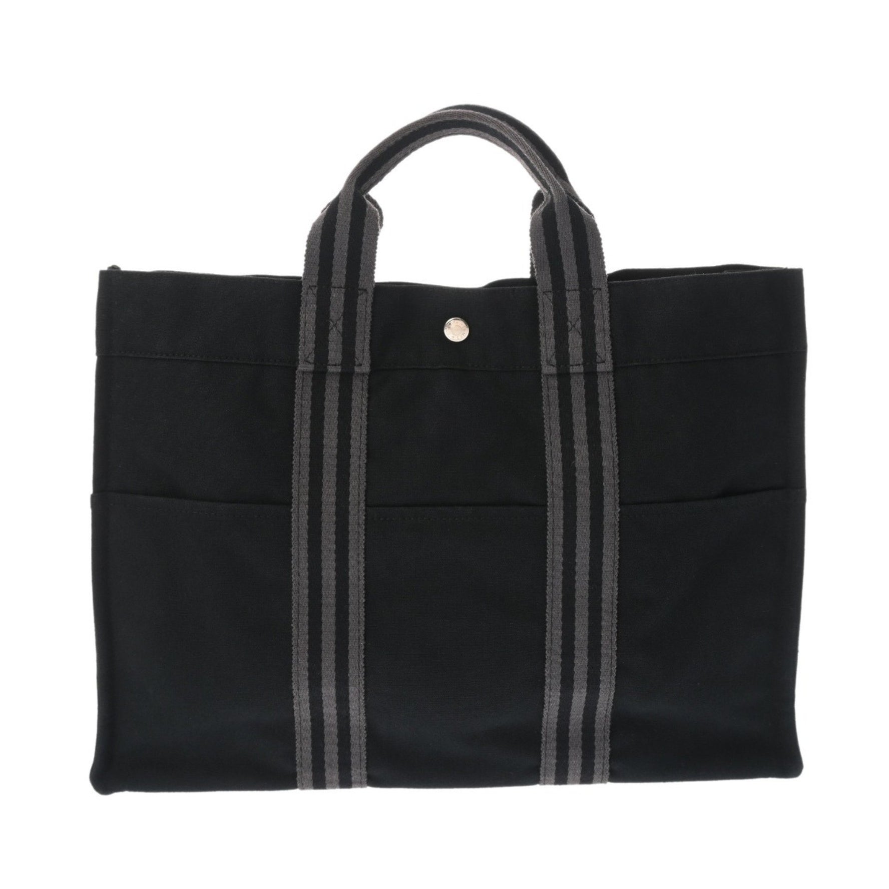 HERMES Hermès Foul Tou MM Unisex Canvas Tote Bag