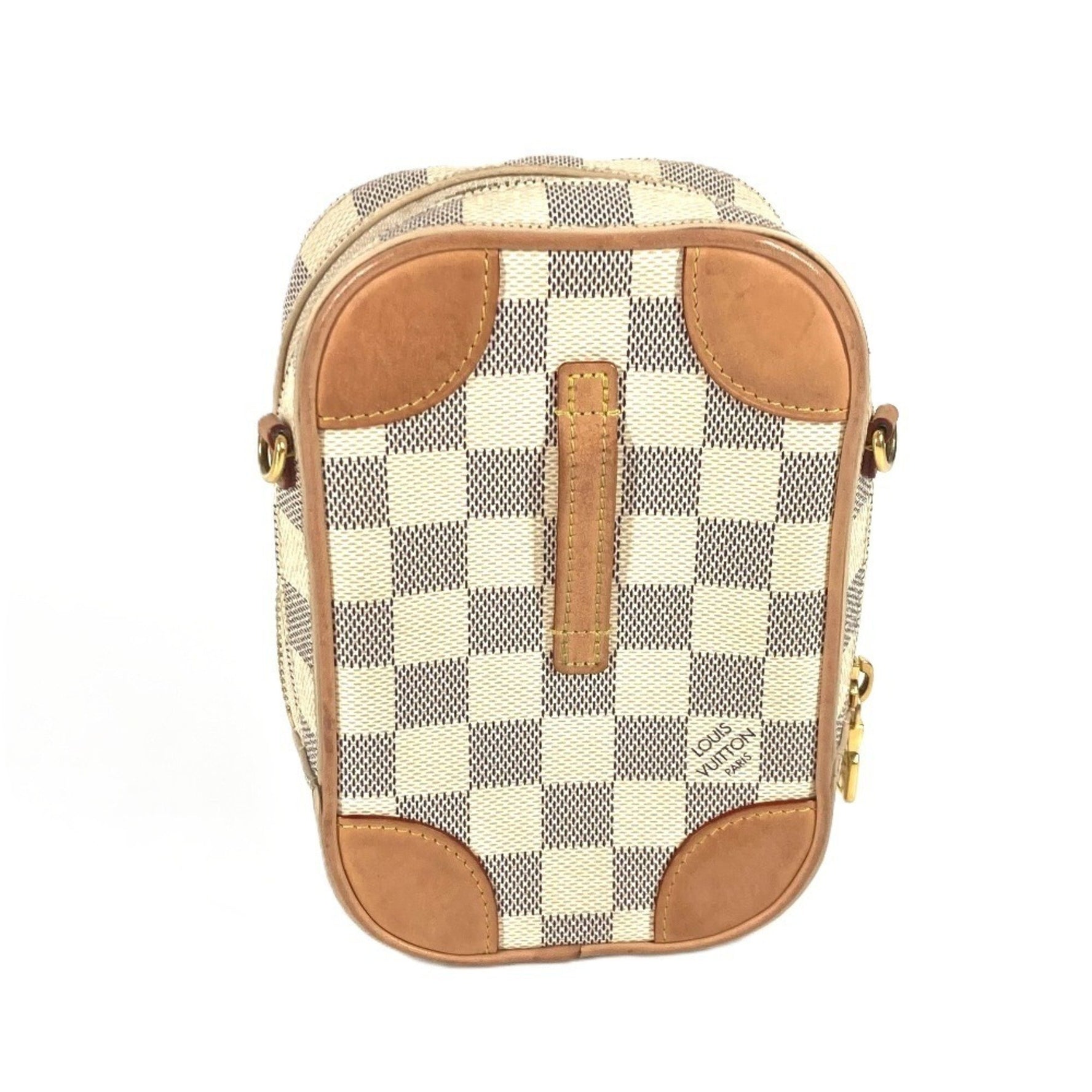 Louis Vuitton Damier Azur Neo Capy Bag Crossbody Pochette Pouch Shoulder Canvas