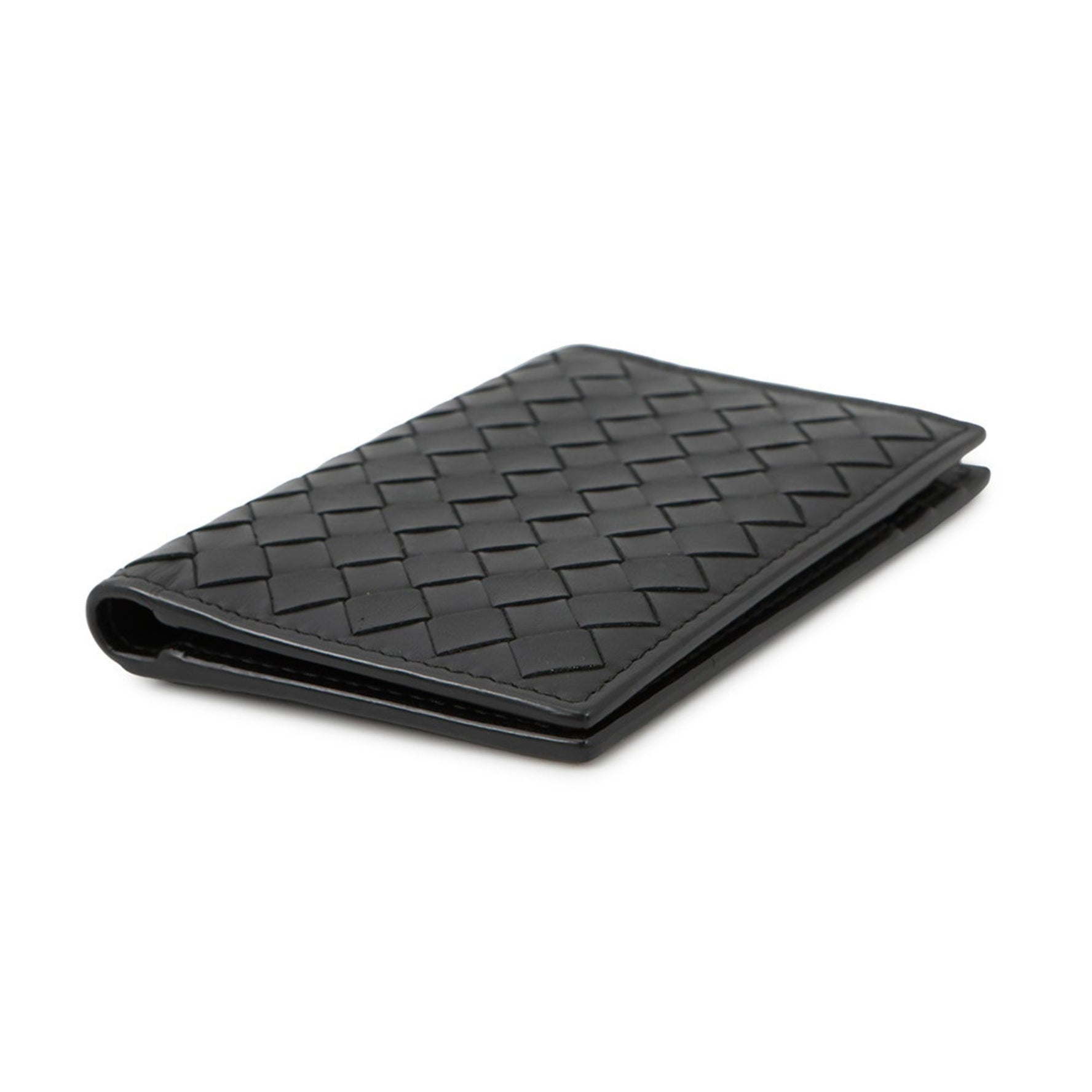 Bottega Veneta Intrecciato Calf Leather Business Card Case BOTTEGA VENETA Pass