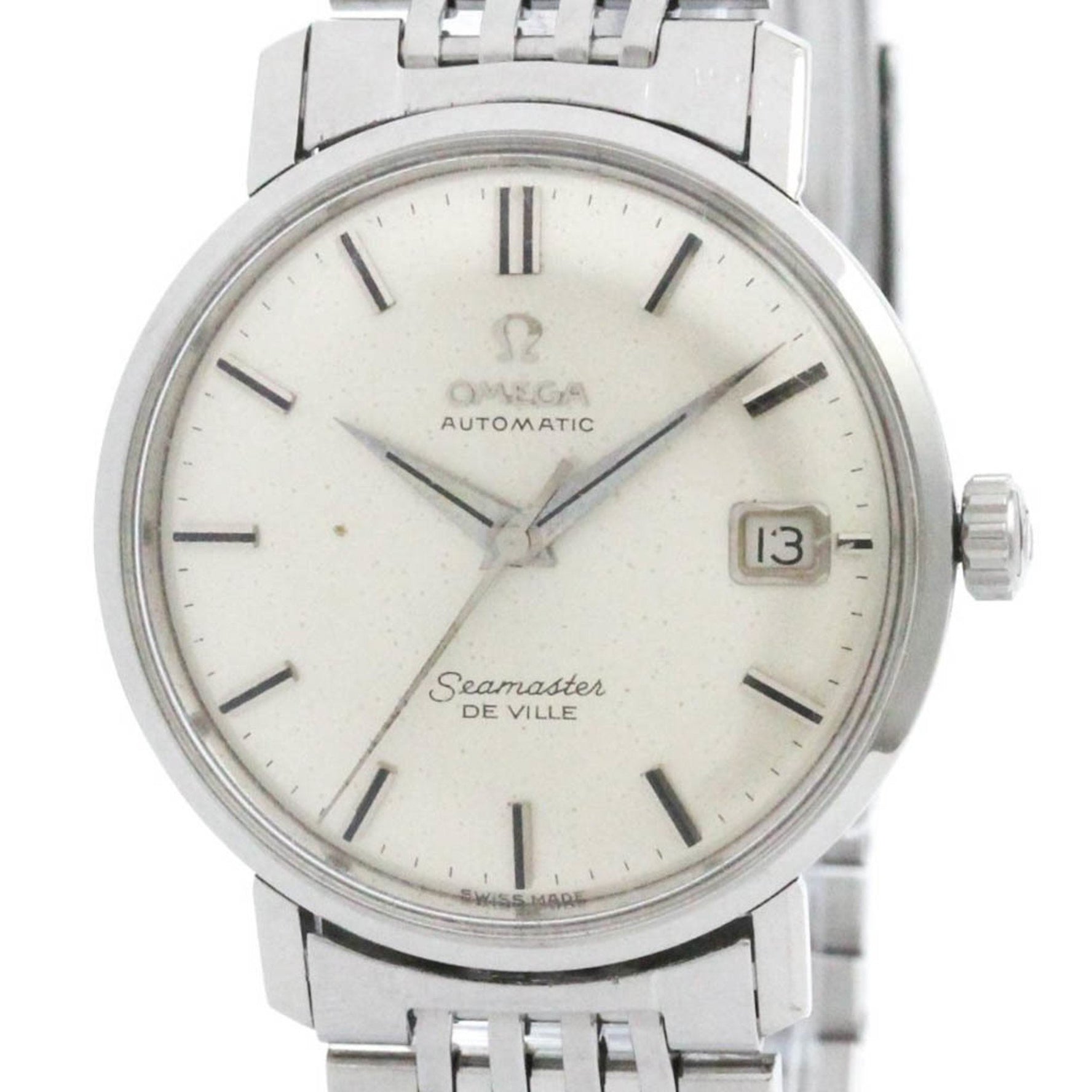 Vintage OMEGA Seamaster Date Steel Automatic Watch 166.020