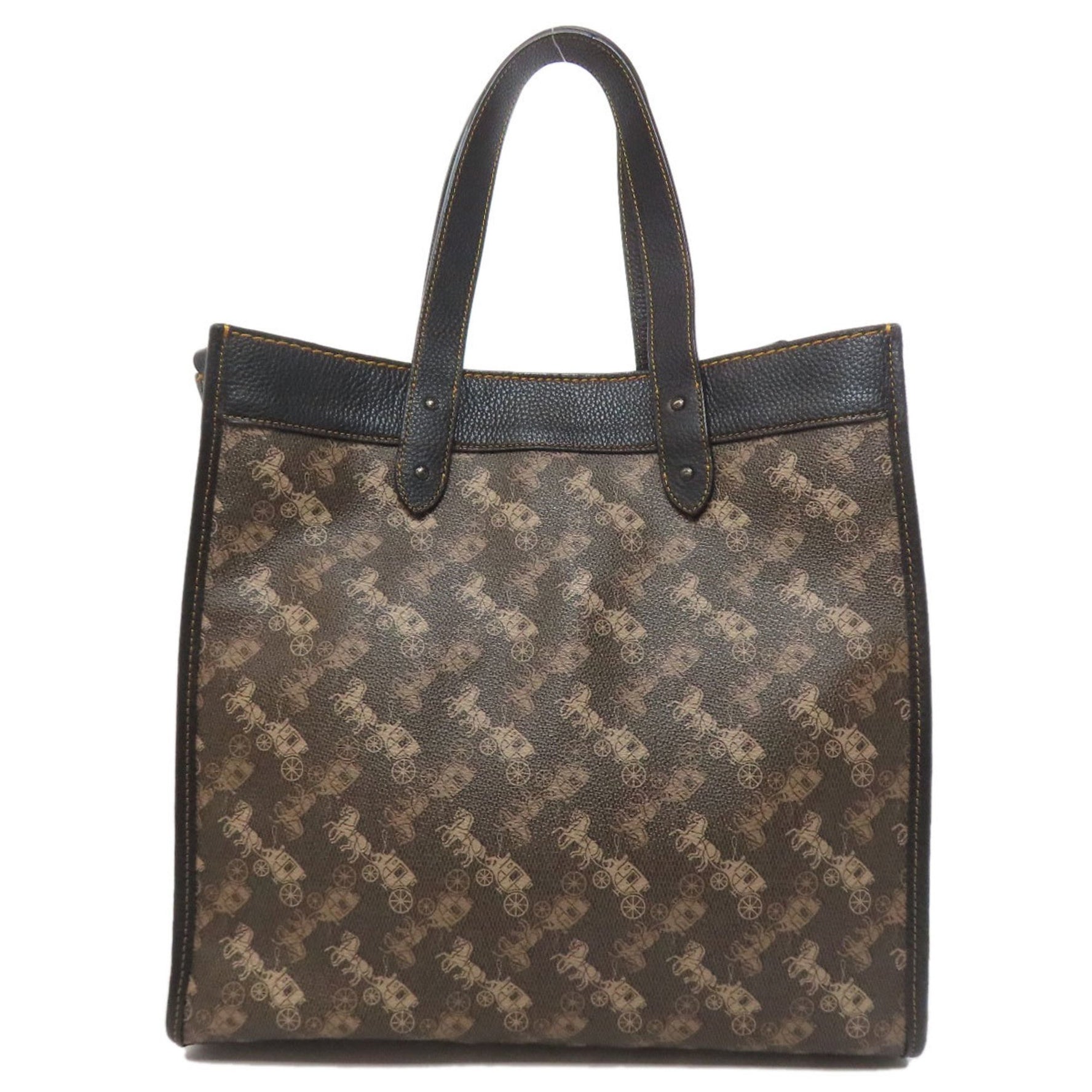 Coach Horse and Carriage Tote Bag PVC