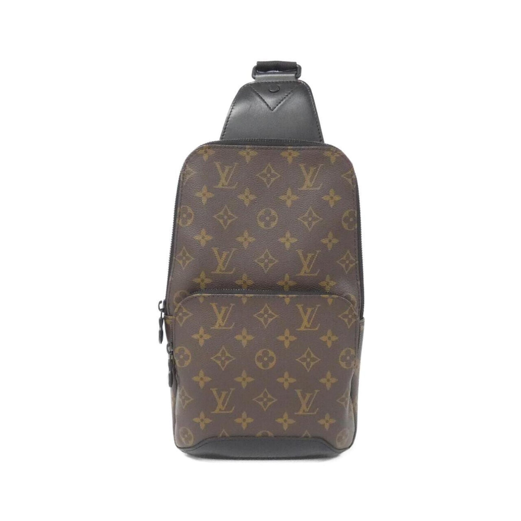 Louis Vuitton Monogram Macassar Avenue Sling Bag Shoulder