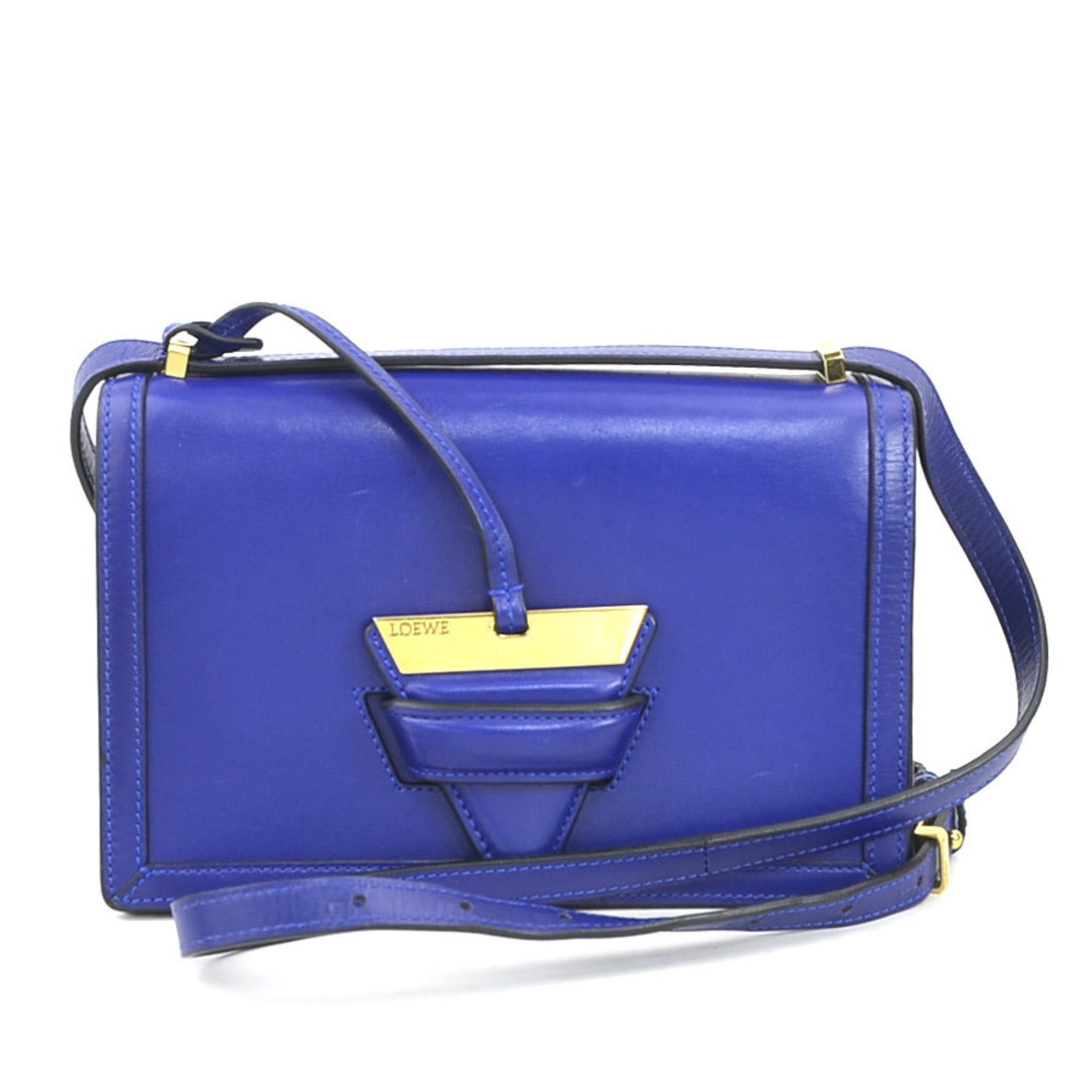 LOEWE Barcelona Leather Shoulder Bag