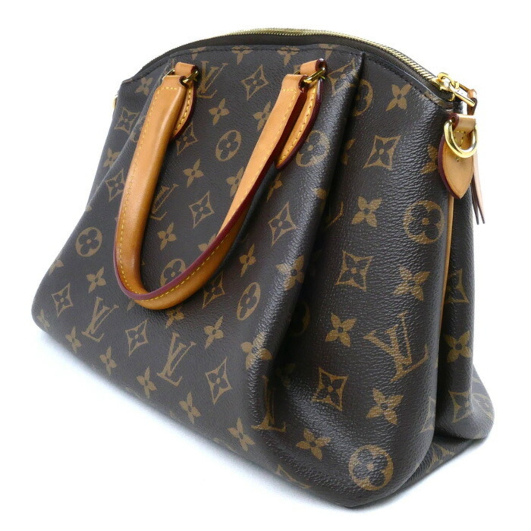 LOUIS VUITTON Louis Vuitton Rivory PM 2-Way Shoulder Bag Monogram Brown M44543 Women's