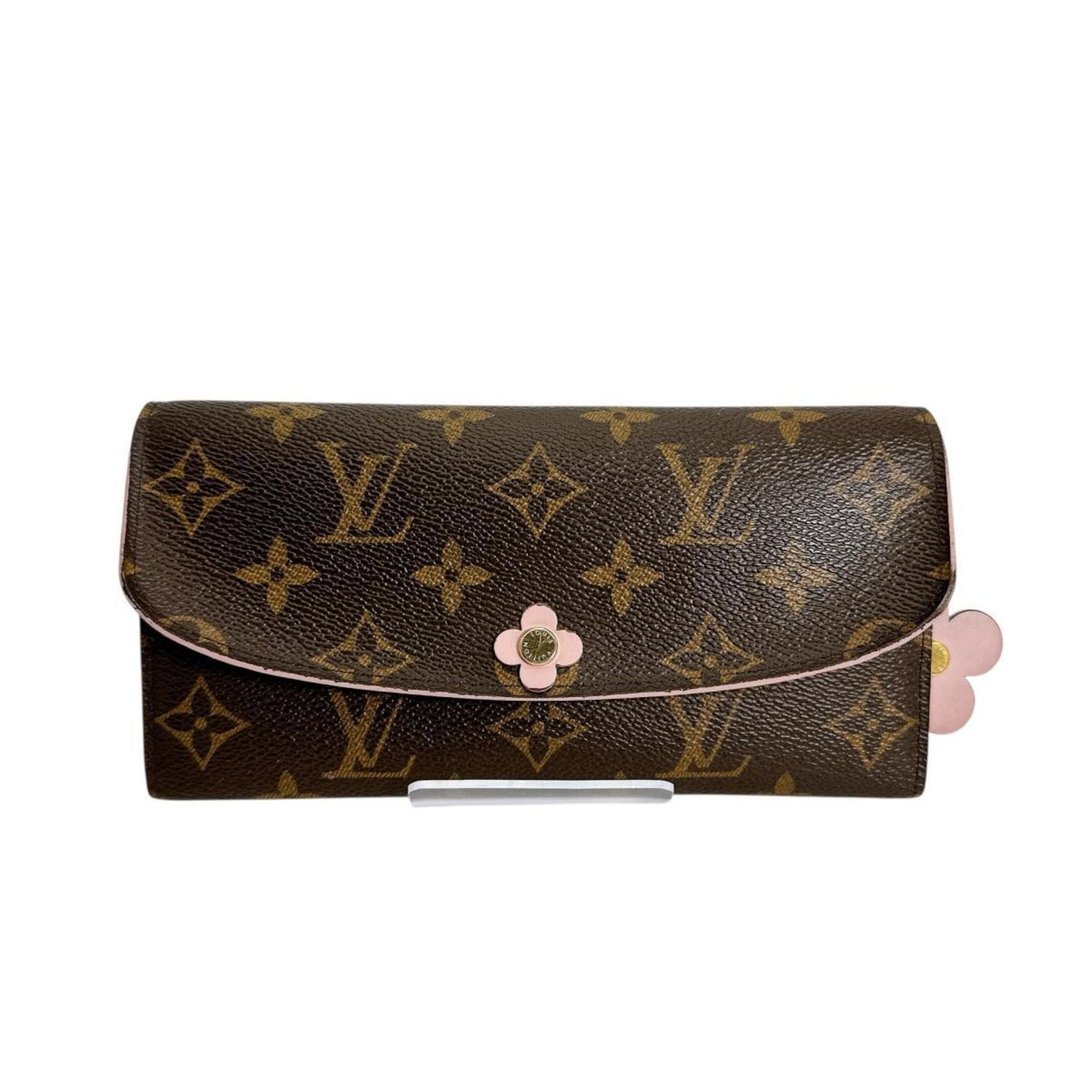 Louis Vuitton Long Wallet Monogram Portefeuille Emily Canvas