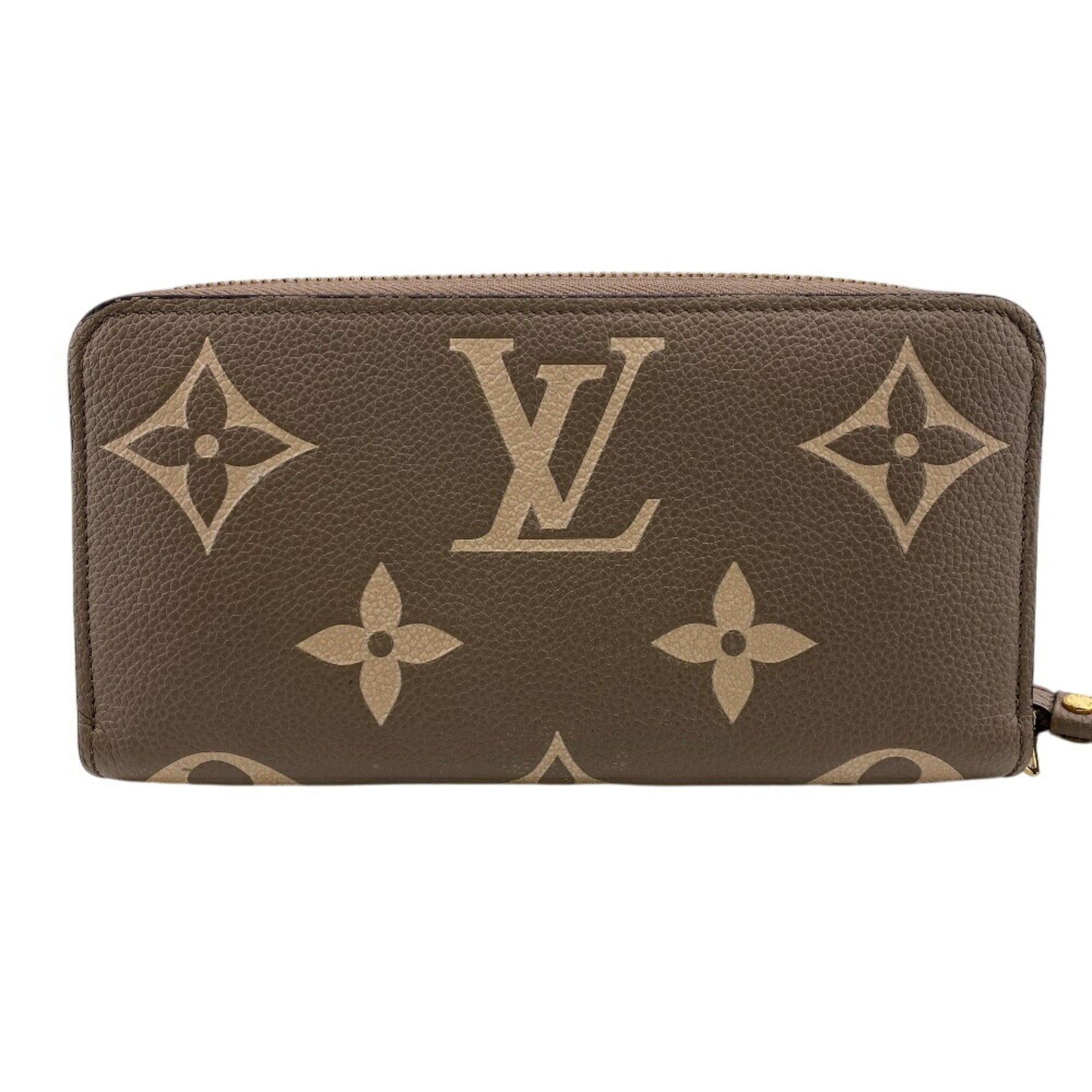 LOUIS VUITTON Louis Vuitton Zippy Wallet M69794 Round Monogram Empreinte Long Gray Women's