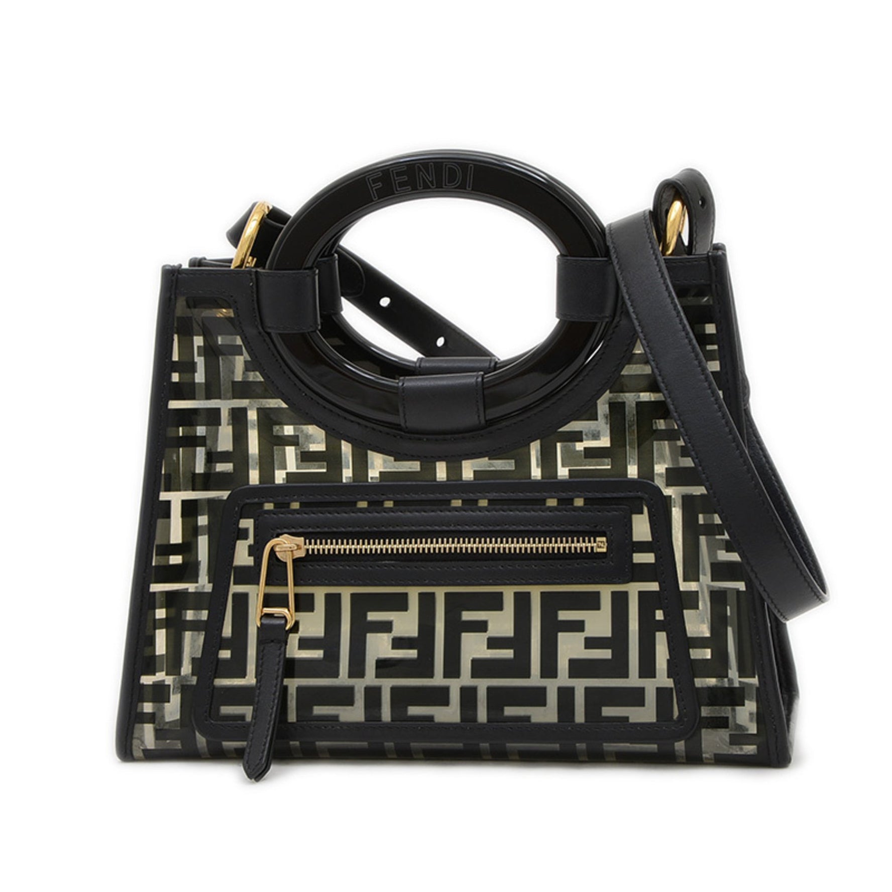 Fendi Runaway Shopper Handbag/Shoulder Bag, Vinyl
