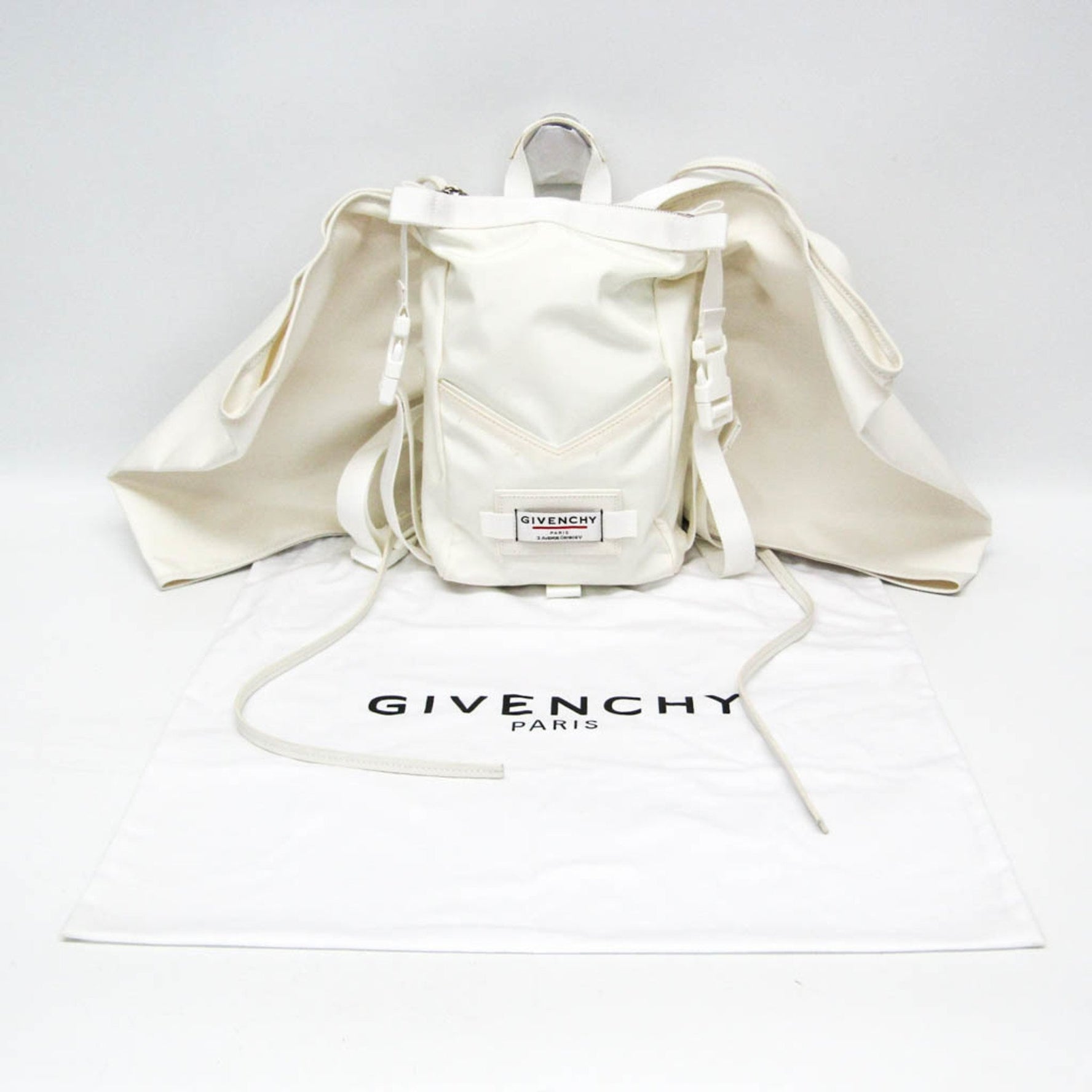 Givenchy Downtown Leather,Nylon Canvas Backpack