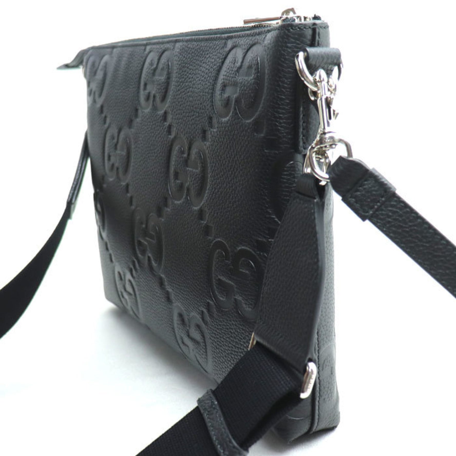 GUCCI Jumbo GG Medium Crossbody Bag Shoulder 1000