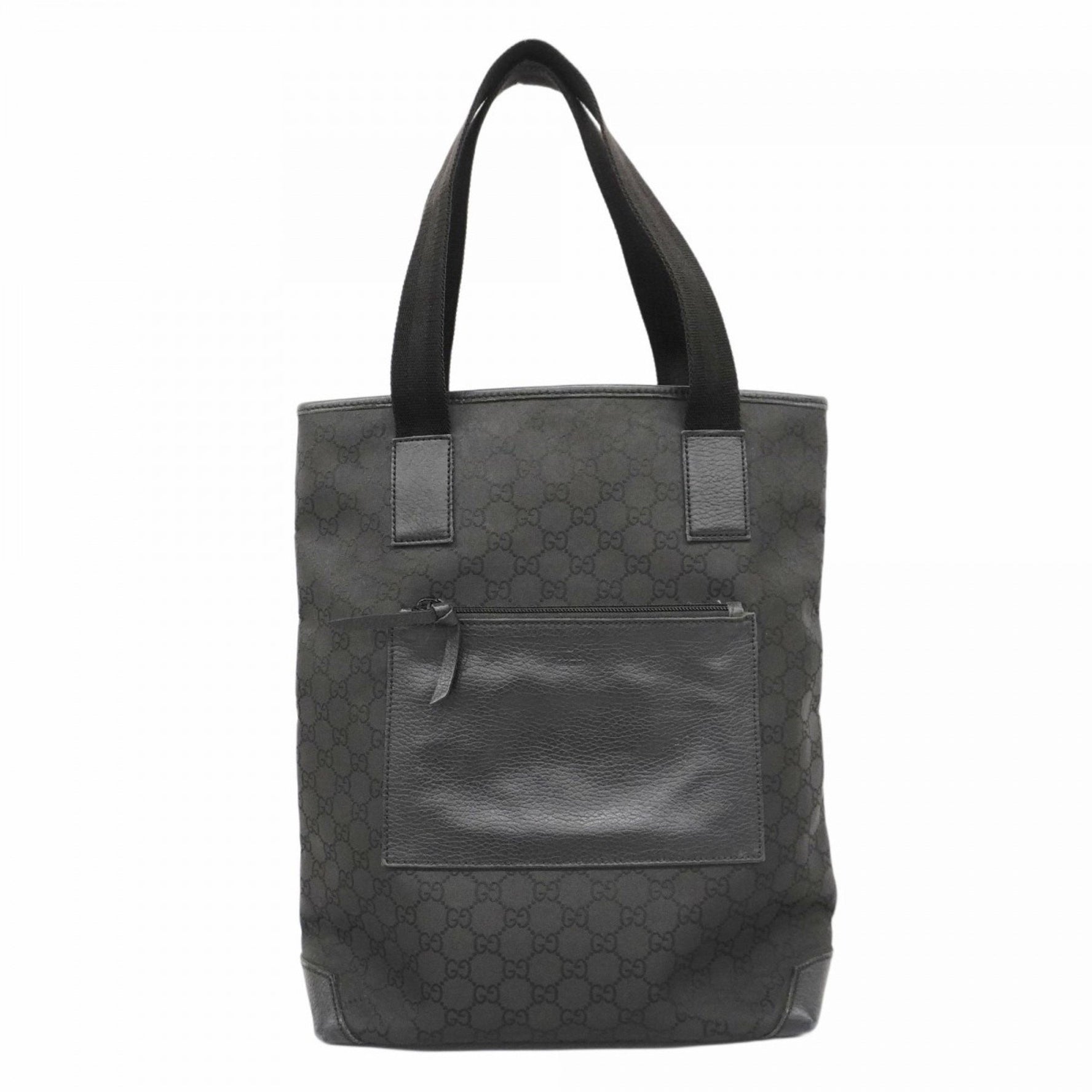 Gucci GG Nylon Tote Bag Black Women's