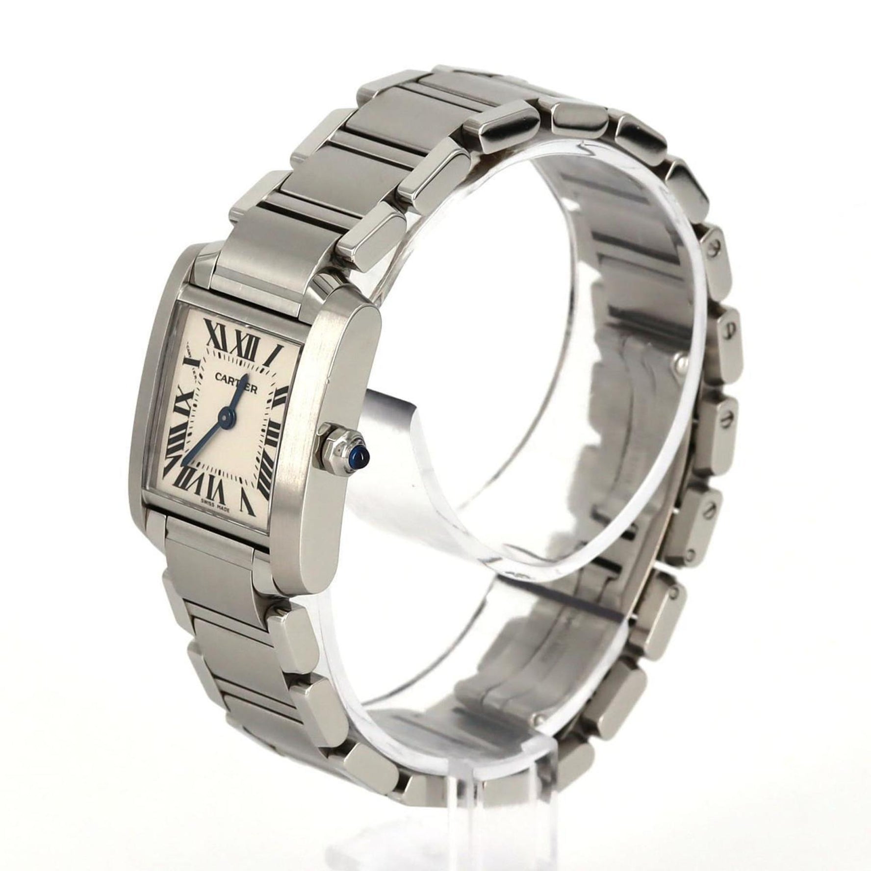 Cartier Tank Francaise SM SS Wristwatch Quartz