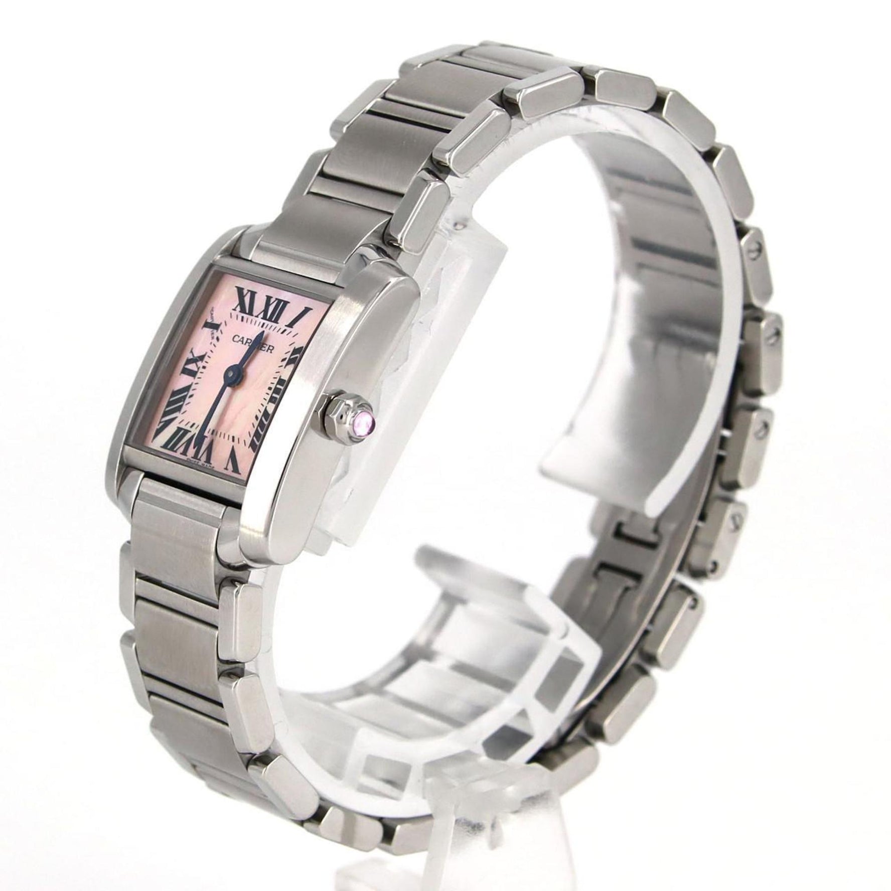 Cartier Tank Francaise SM SS Wristwatch Quartz