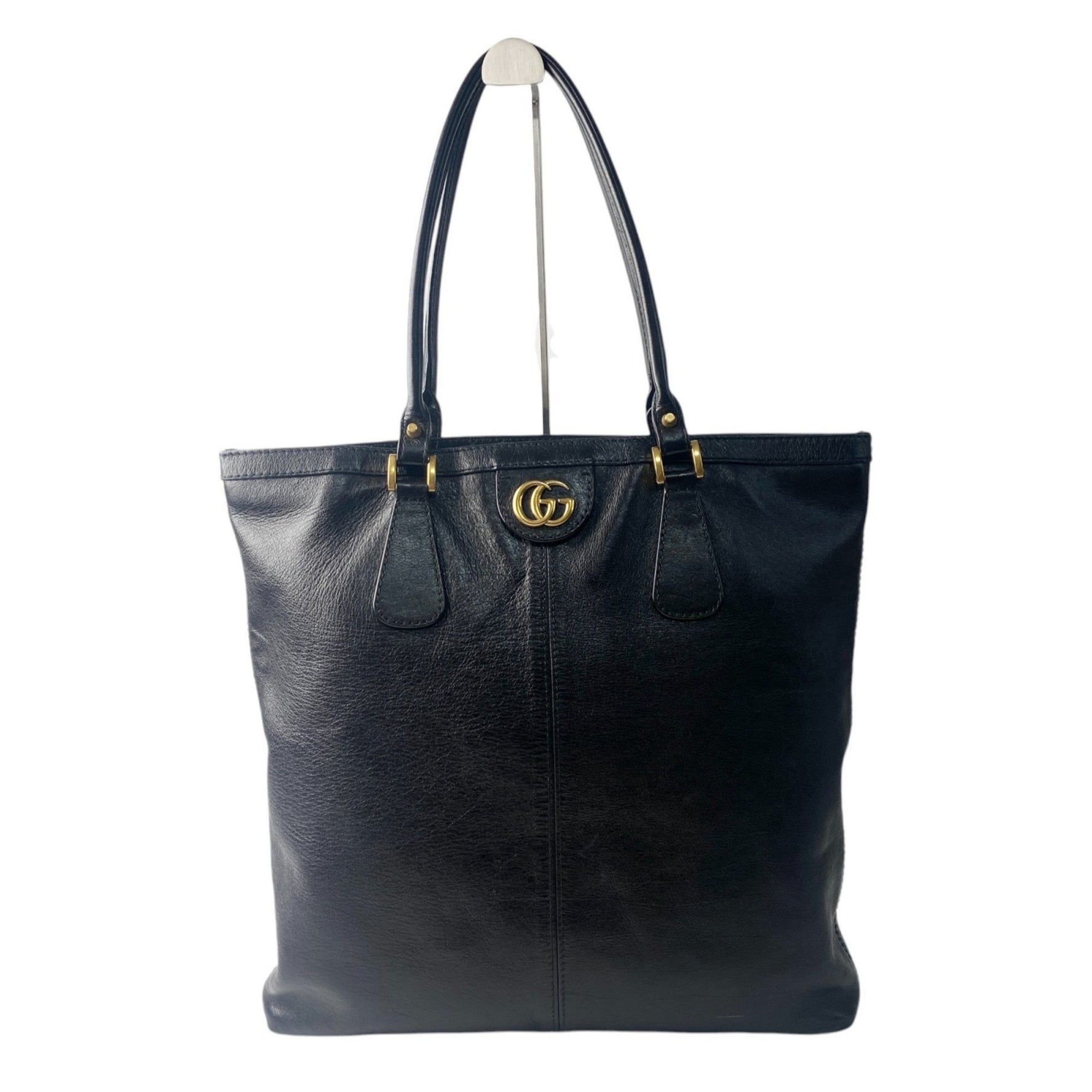 Gucci Liber Cat Head Leather Tote Bag Shoulder