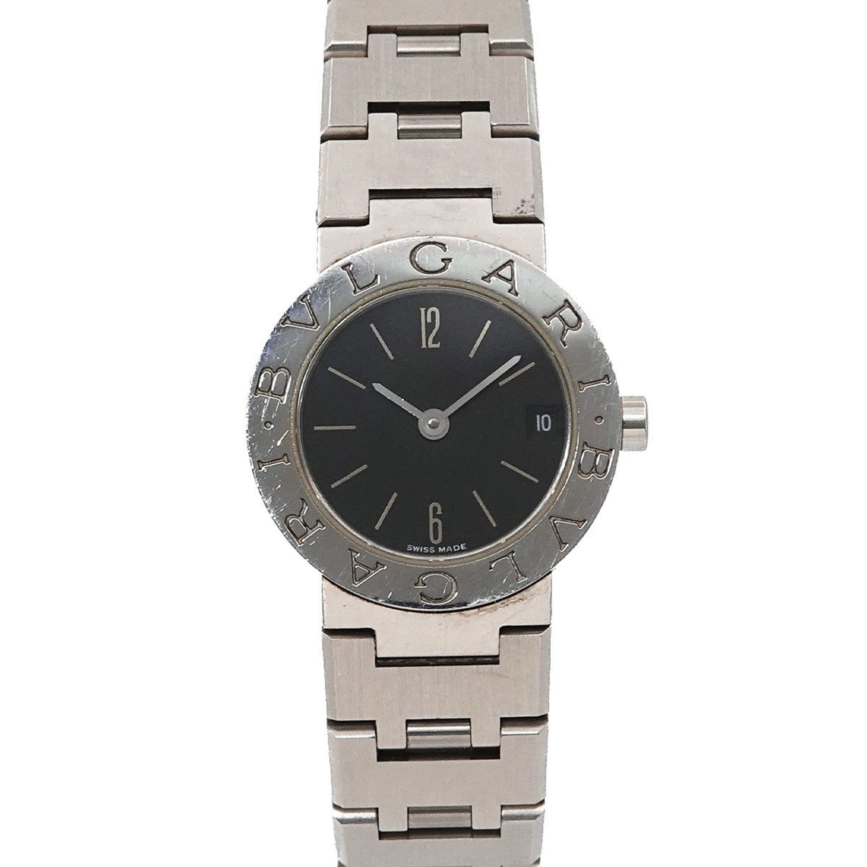 BVLGARI Watch Date Black Quartz