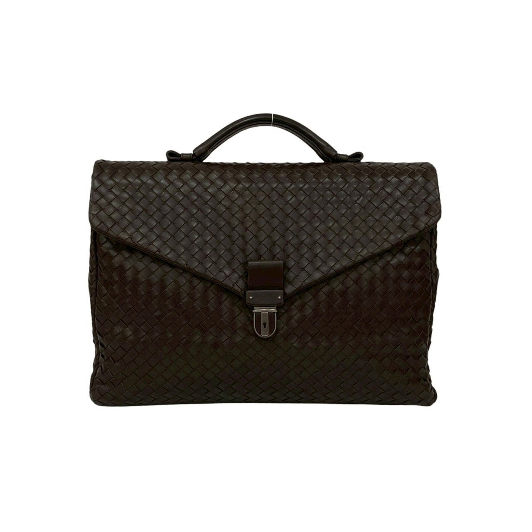 BOTTEGA VENETA Intrecciato Leather Business Bag/Briefcase