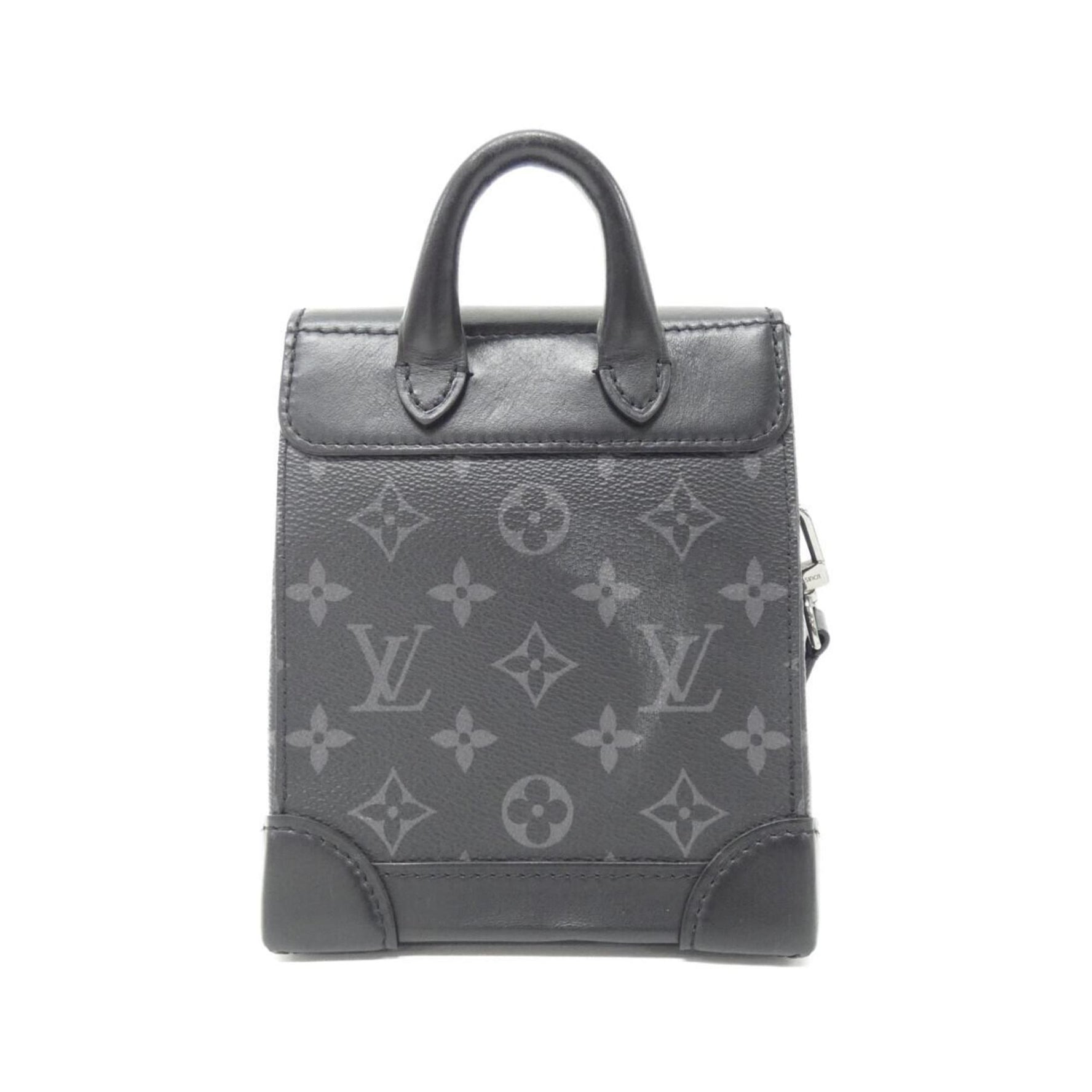 Louis Vuitton Monogram Eclipse Nano Steamer Shoulder Bag