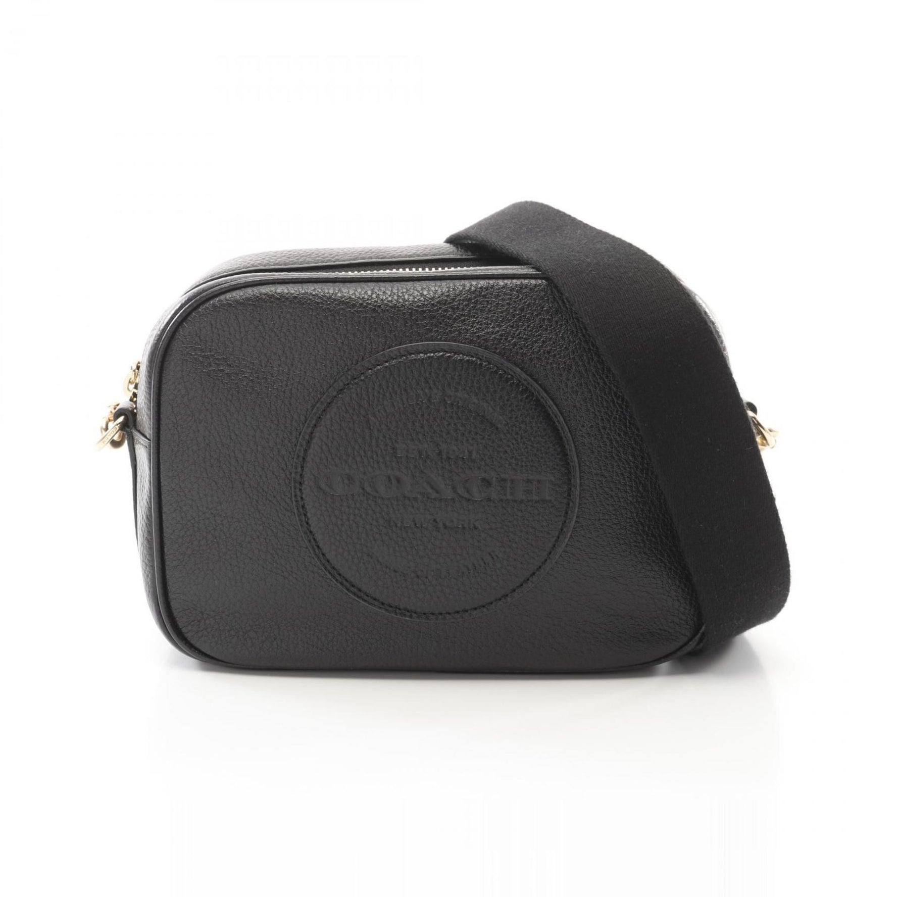 Coach Dempsey Camera Bag with Patch Shoulder Leather