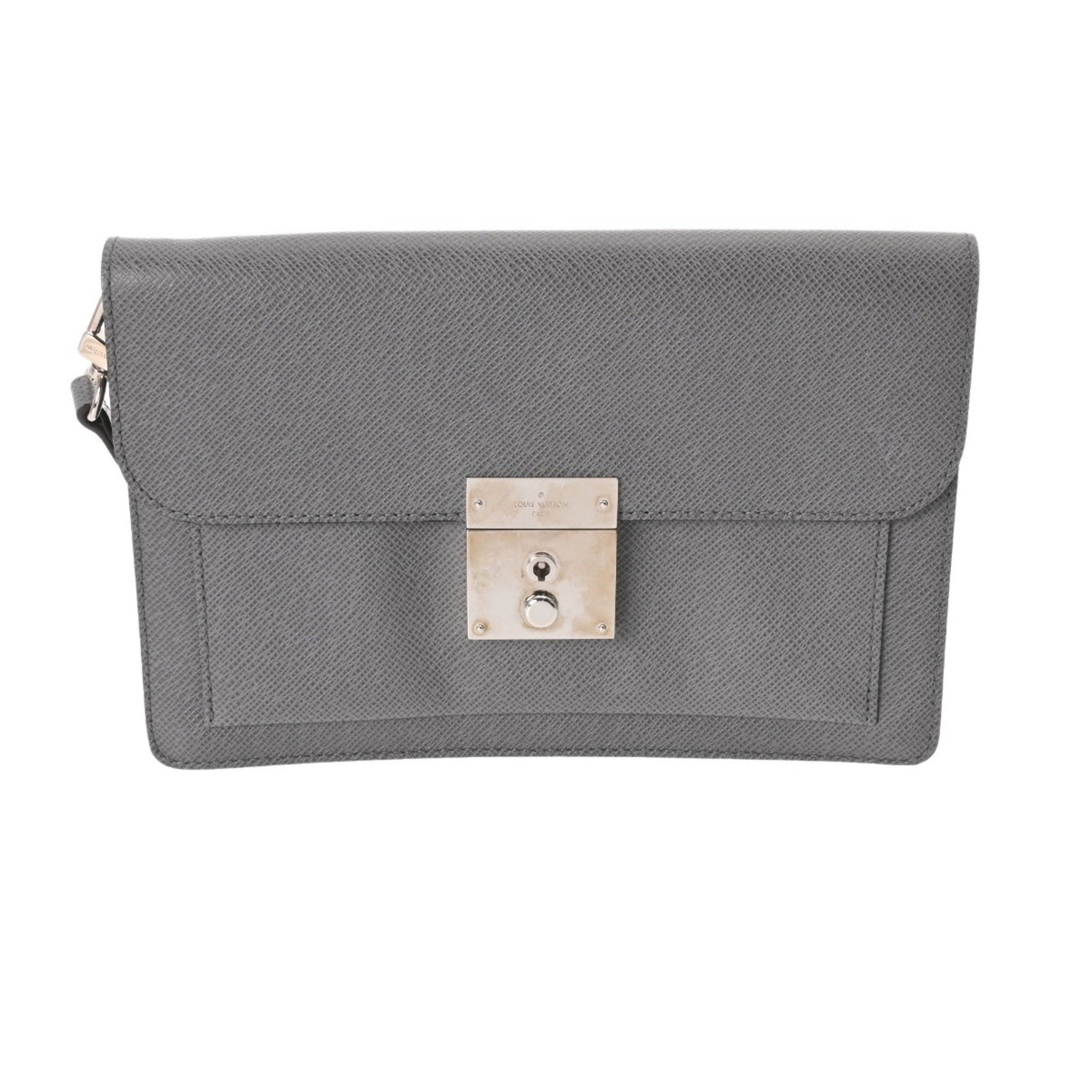 LOUIS VUITTON Taiga Neo Belaia Leather Second Bag