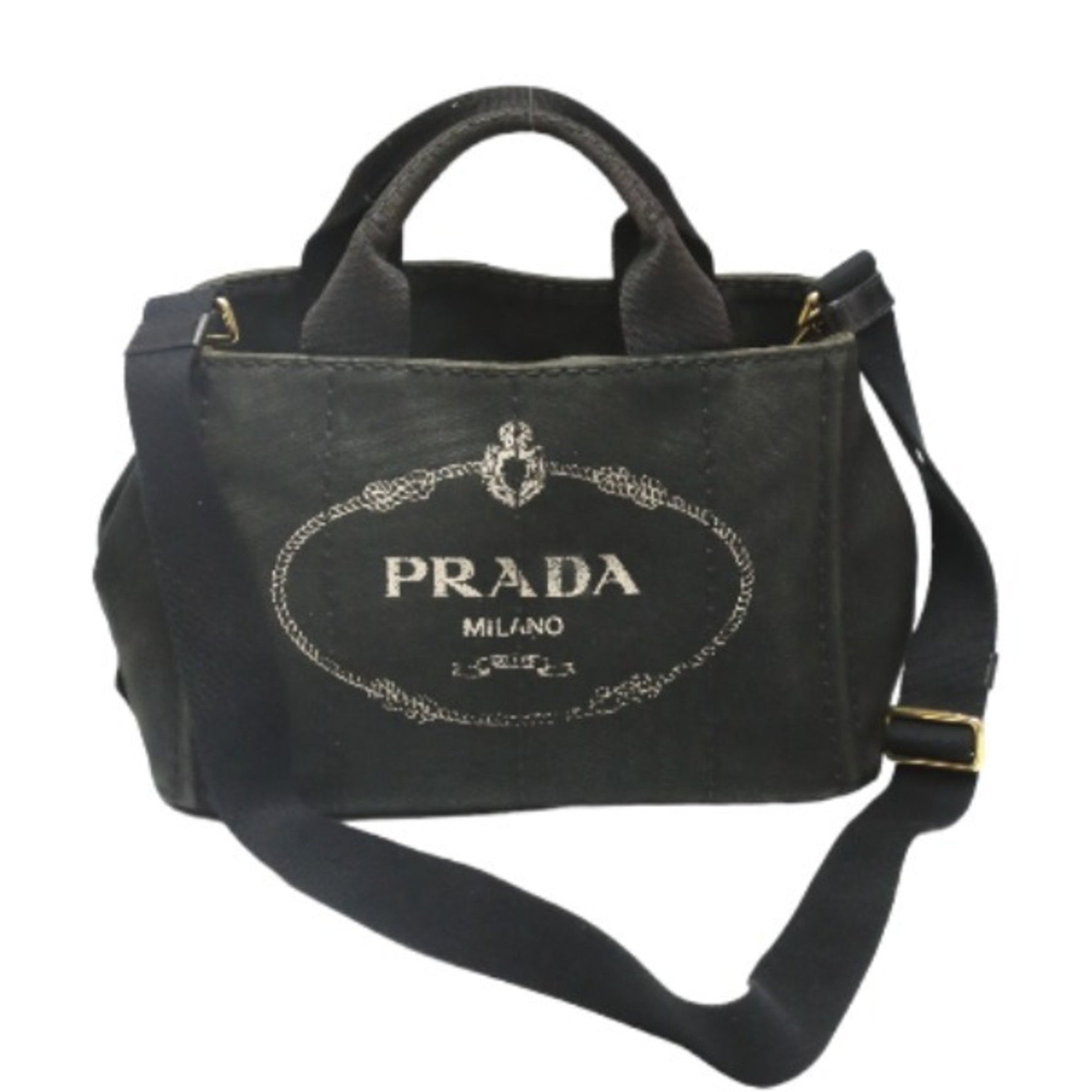 PRADA Tote Bag Kanapa Mini 1BG439 Prada Black