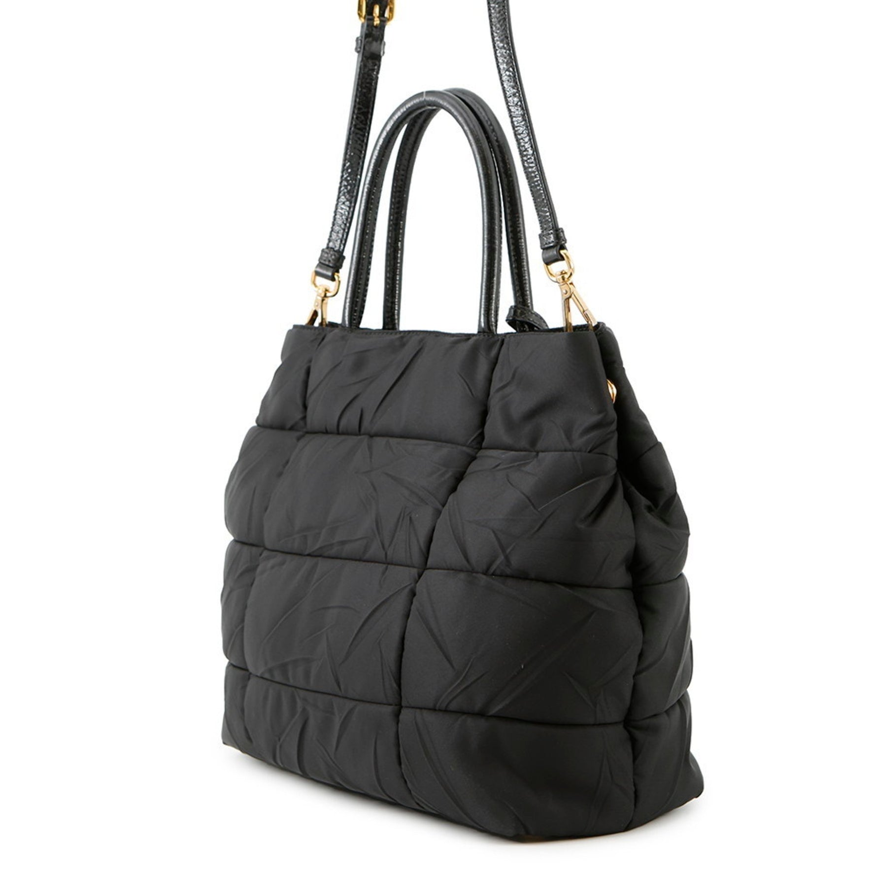 Prada Crispy Nylon Handbag Shoulder Bag