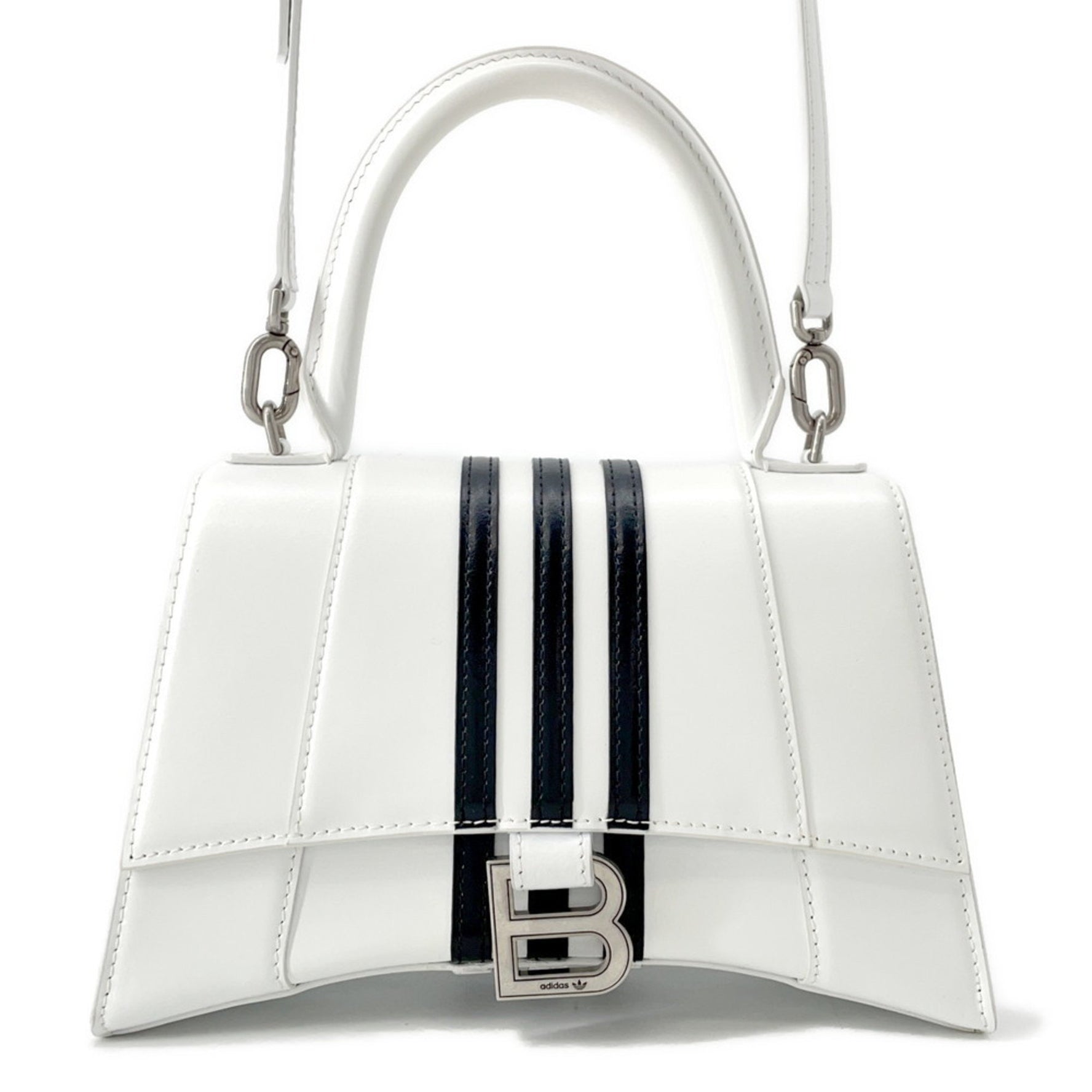 Balenciaga Handbag Hourglass S BALENCIAGA 2way White