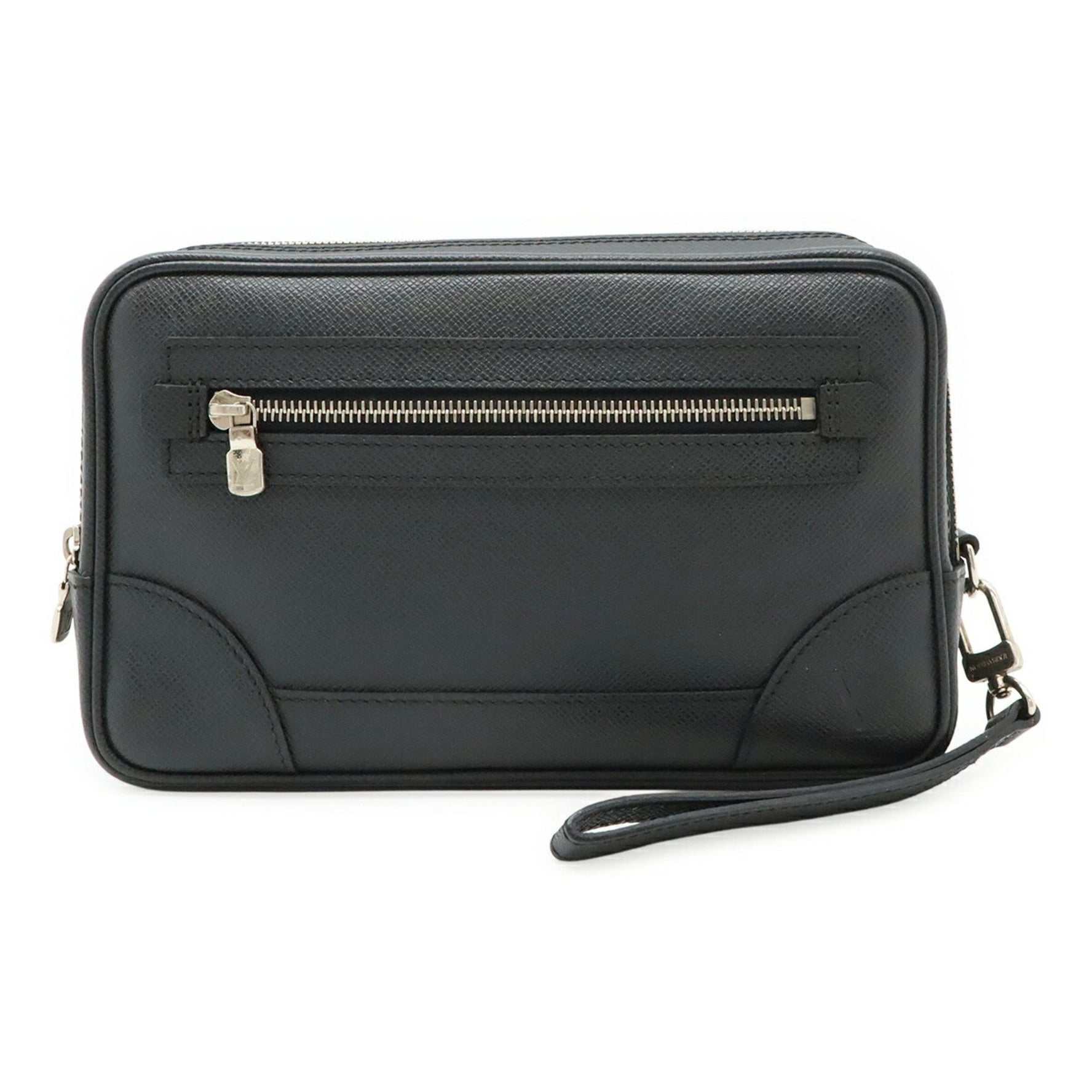 Louis Vuitton Taiga Pavel Second Bag/Clutch Bag, Leather Black