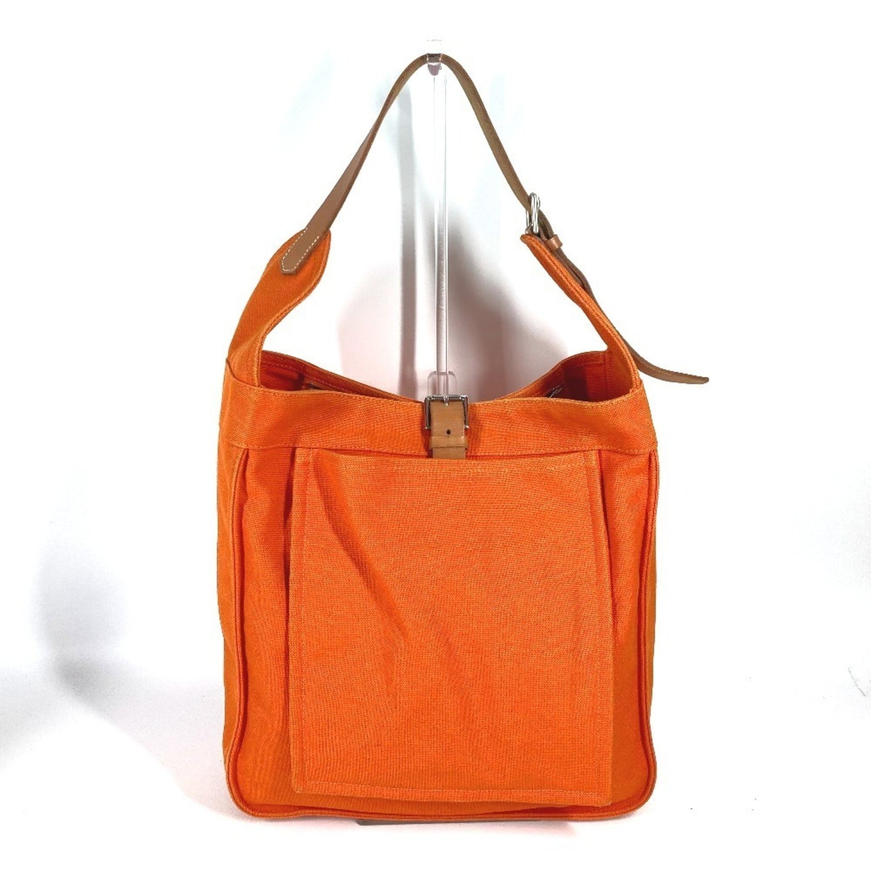 HERMES Marwari GM Shoulder Bag Canvas