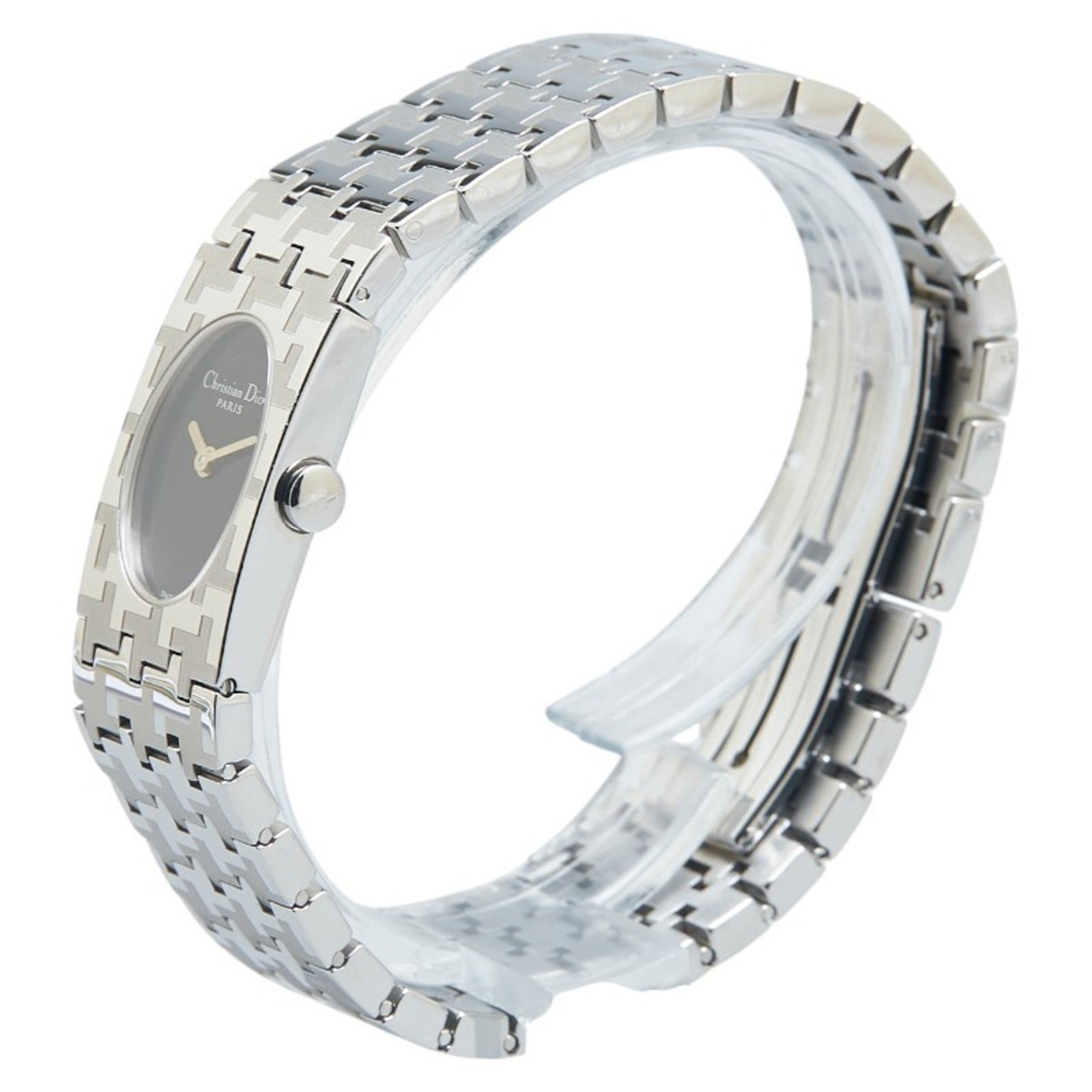Dior Miss Watch Quartz Black Dial Stainless Steel
