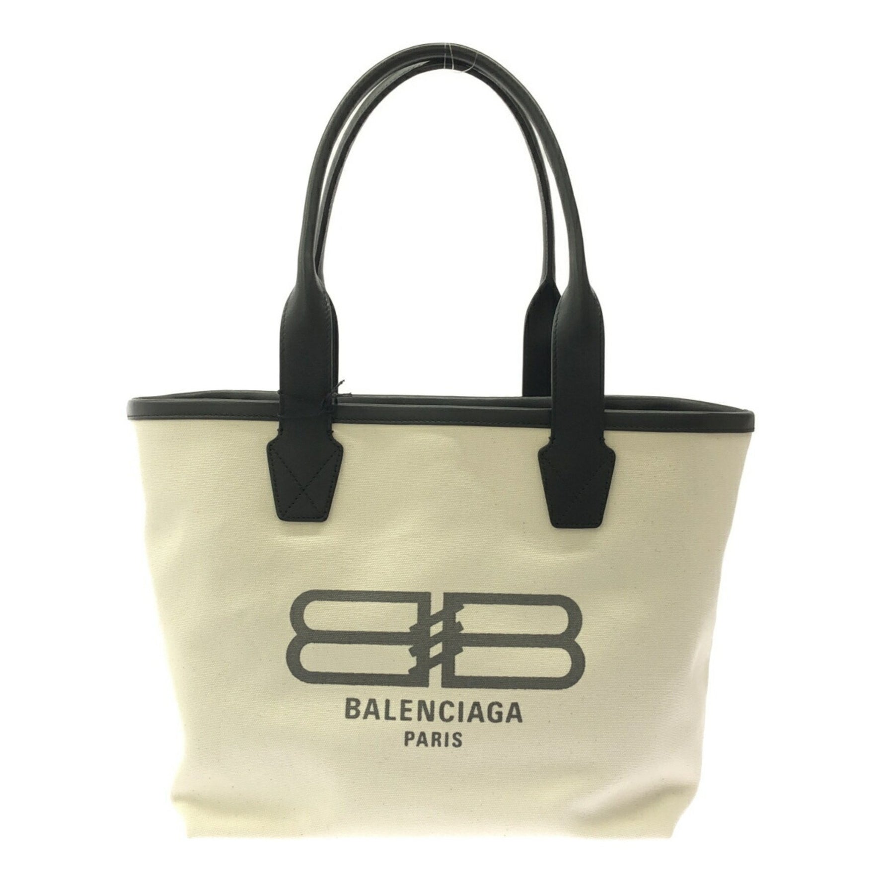 BALENCIAGA Tote Bag Jumbo S White Canvas Unisex 2108S 9260 Mikunigaoka Store