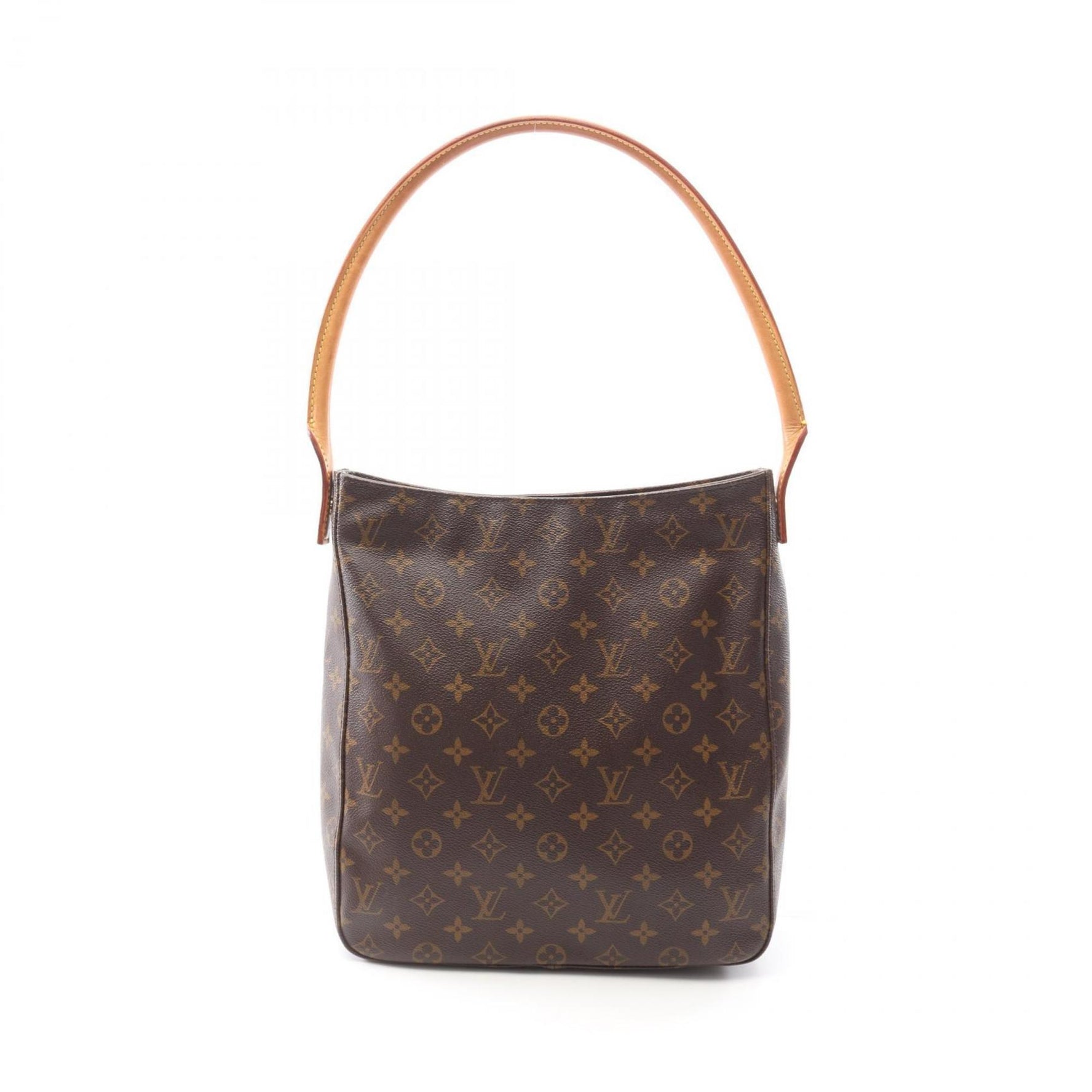 Louis Vuitton Looping GM Shoulder Bag Coated Canvas Leather Monogram
