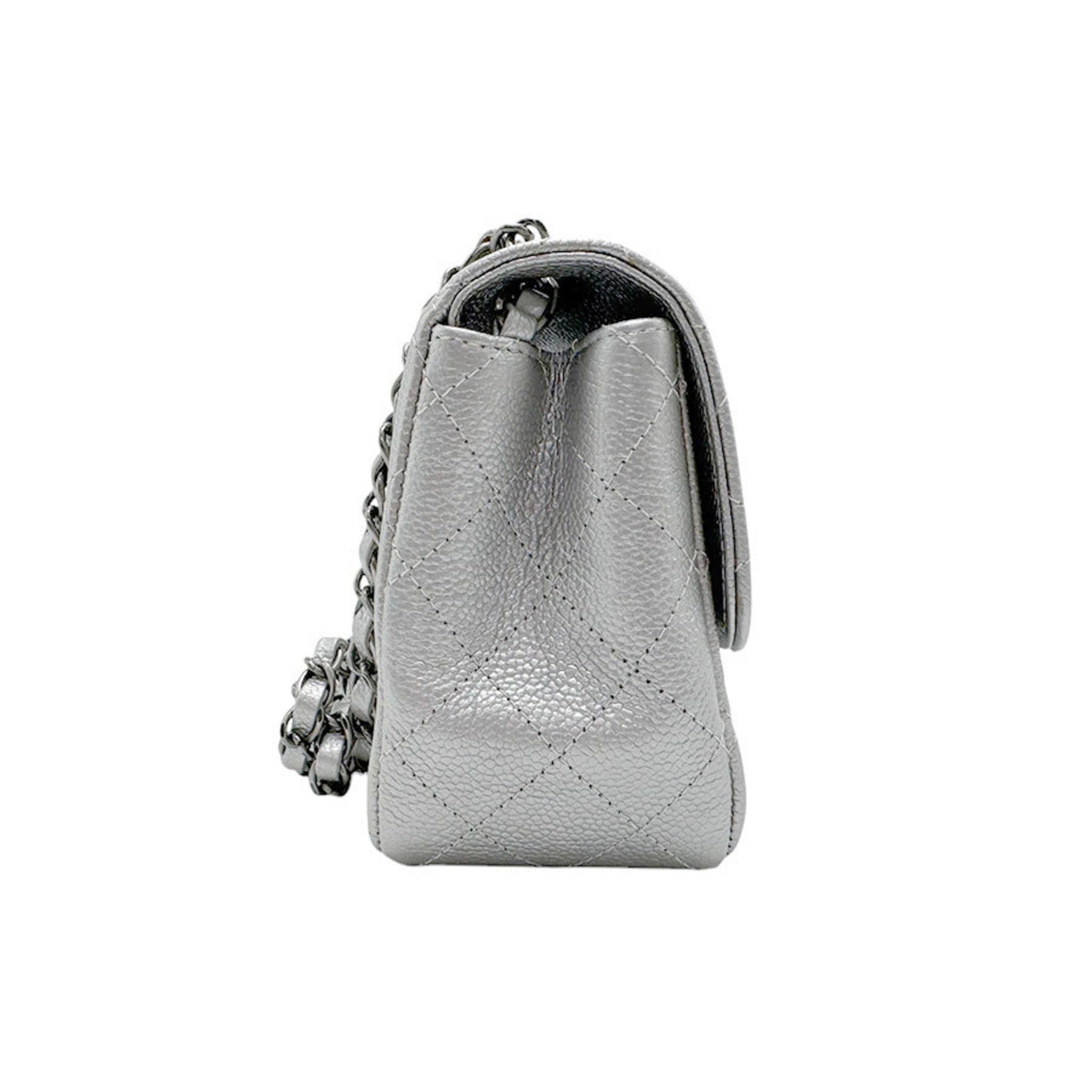 CHANEL Shoulder Bag Matelasse Caviar Leather