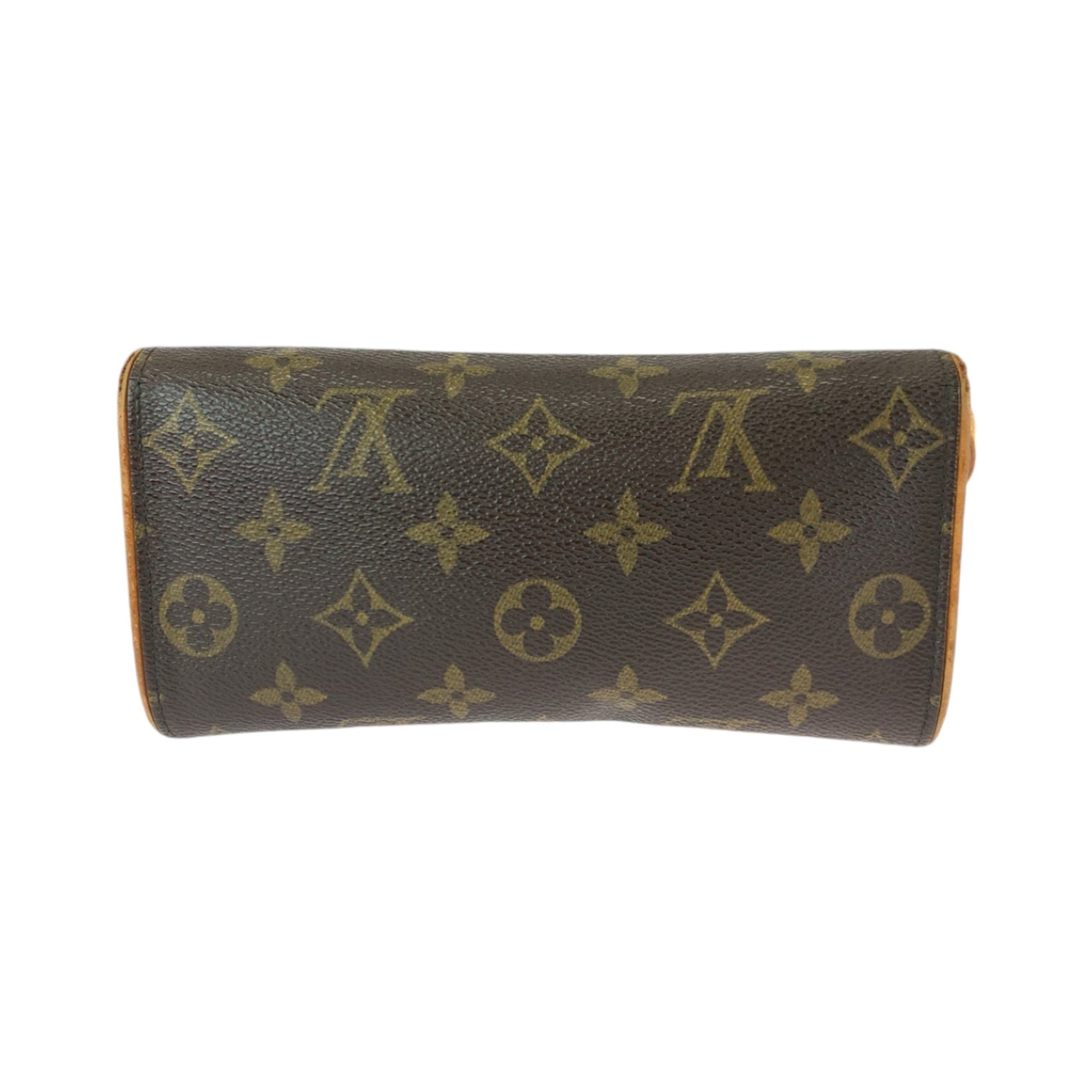Louis Vuitton Monogram Pochette Twin PM Gold Hardware Shoulder Bag