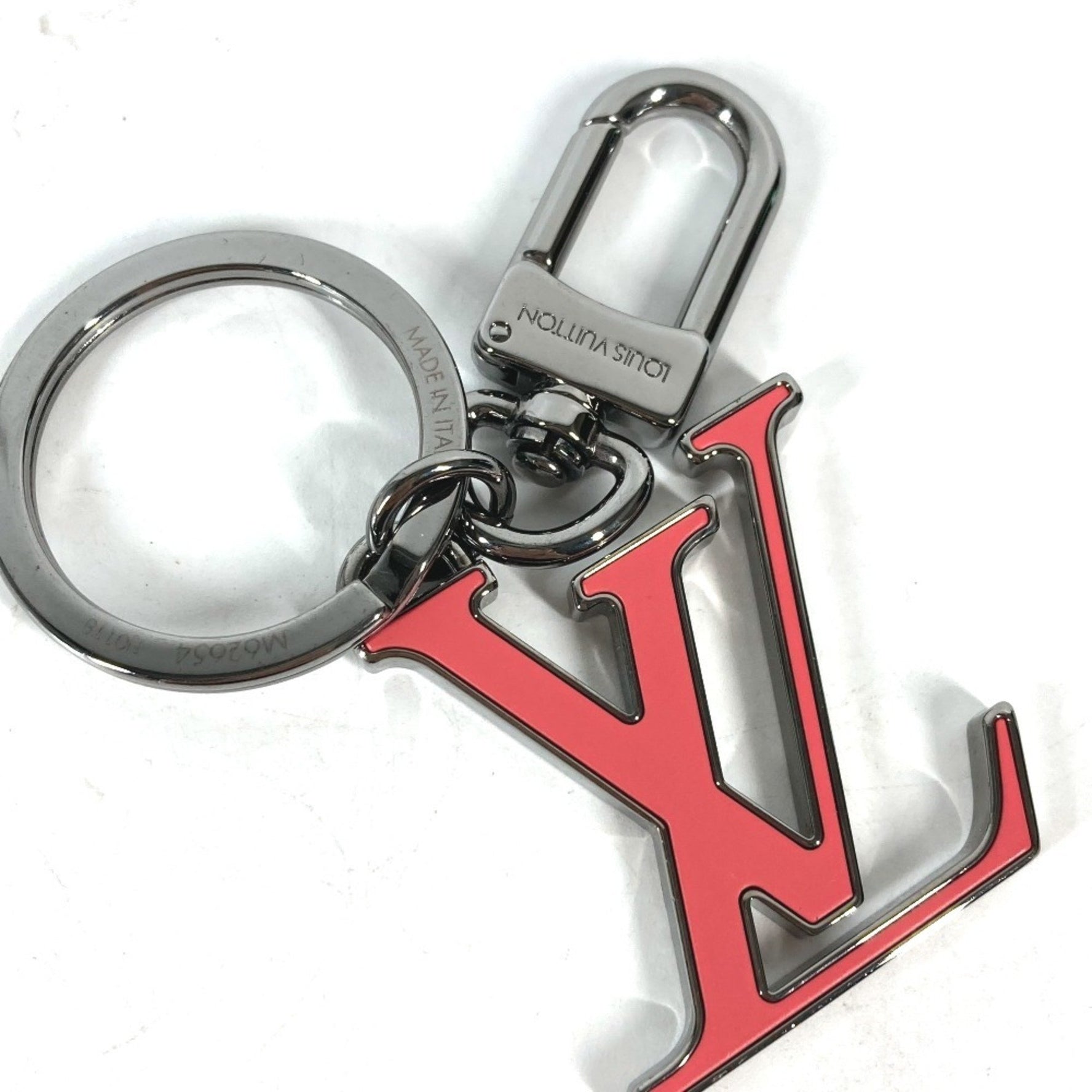 LOUIS VUITTON M62654 Porte-Clés LV Chromatic Bag Charm Keychain Metal Men's Pink